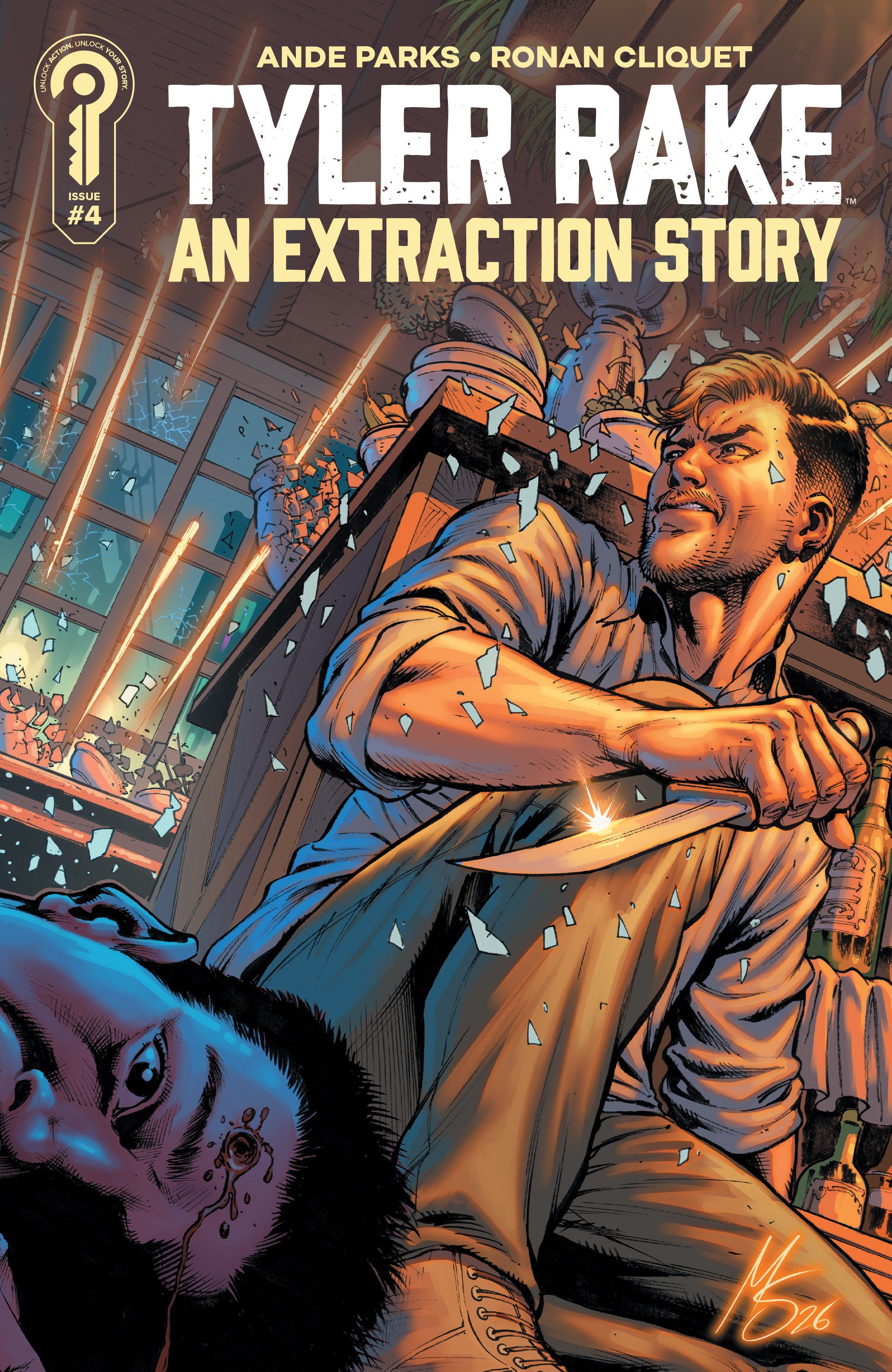 Tyler Rake: An Extraction Story #4 Cover B Marco Santucci 08/12/2026