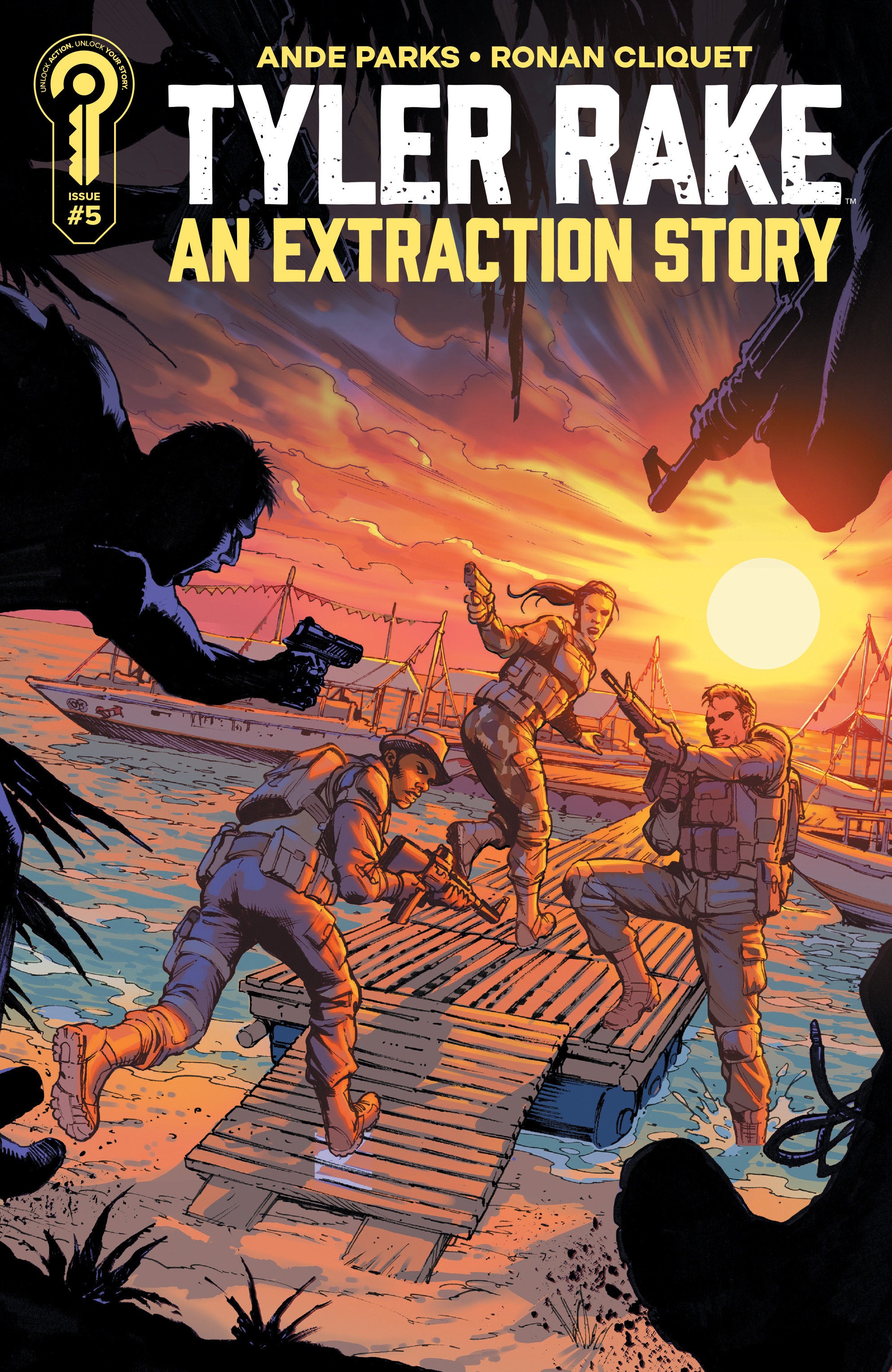 Tyler Rake: An Extraction Story #5 Cover B Marco Santucci 09/16/2026