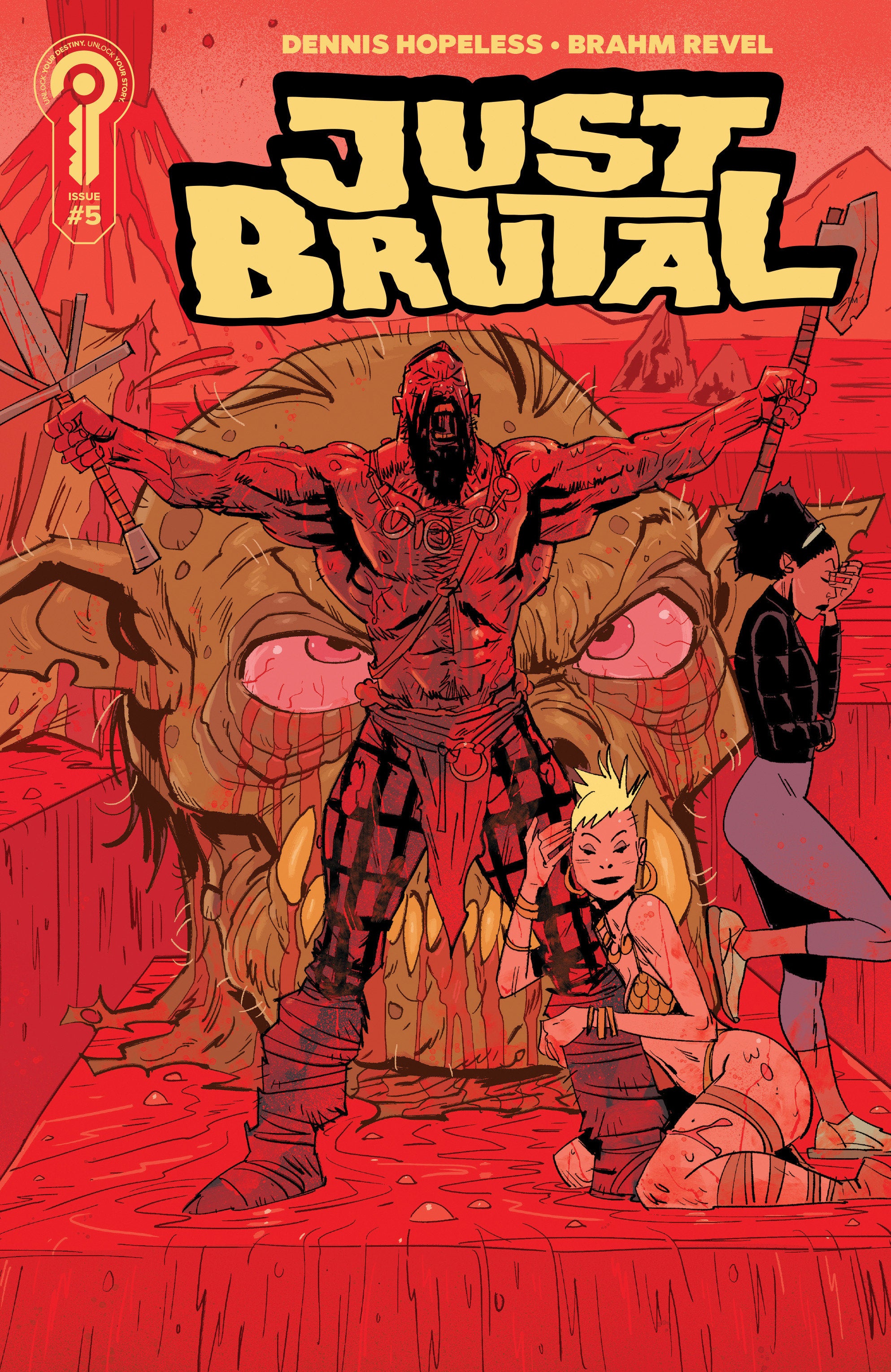 Just Brutal #5 Cover A Brahm Revel 08/12/2026