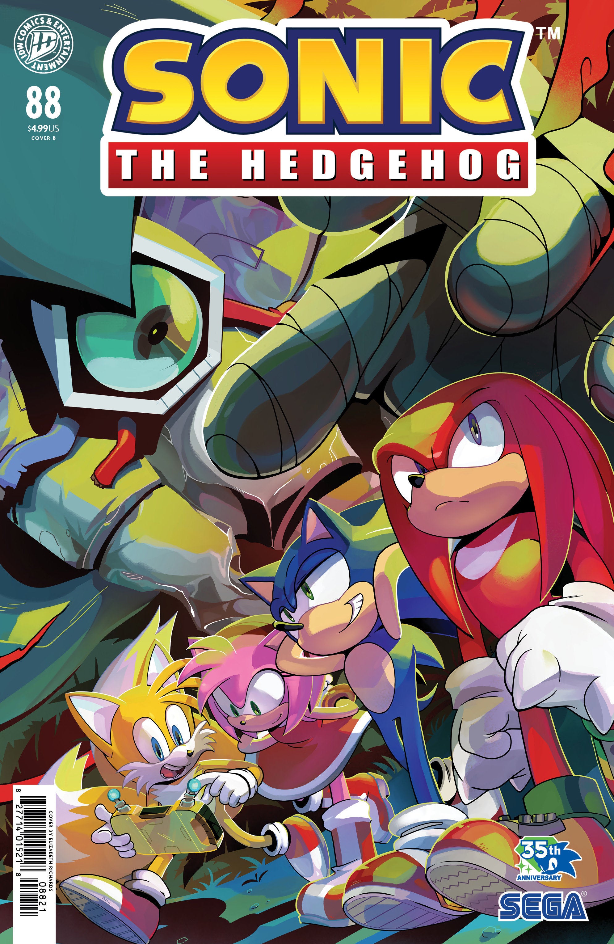 Sonic the Hedgehog #88 Variant B (Richards) 08/05/2026