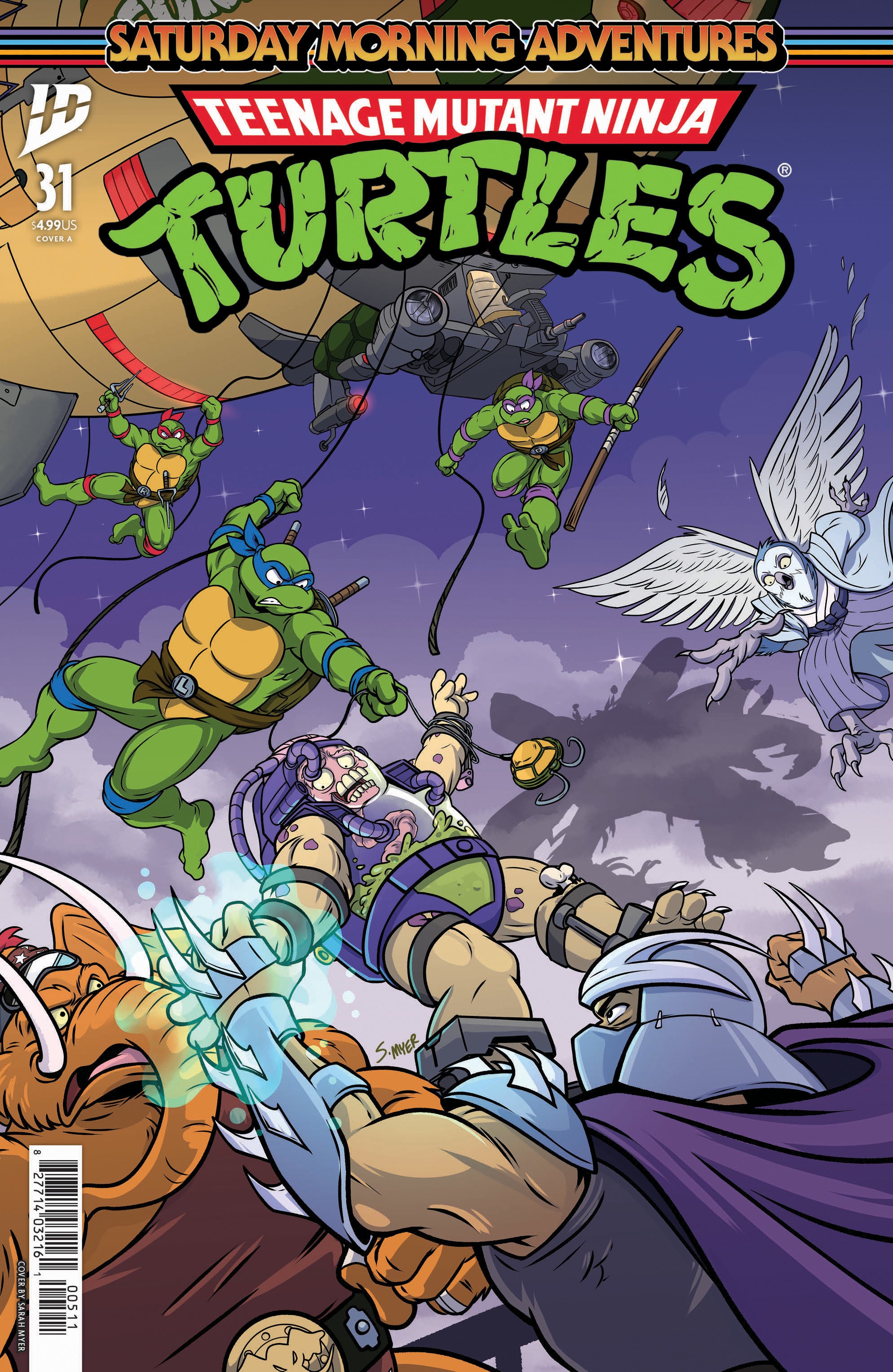 Teenage Mutant Ninja Turtles: Saturday Morning Adventures #31 Cover A (Myer) 11/26/2025