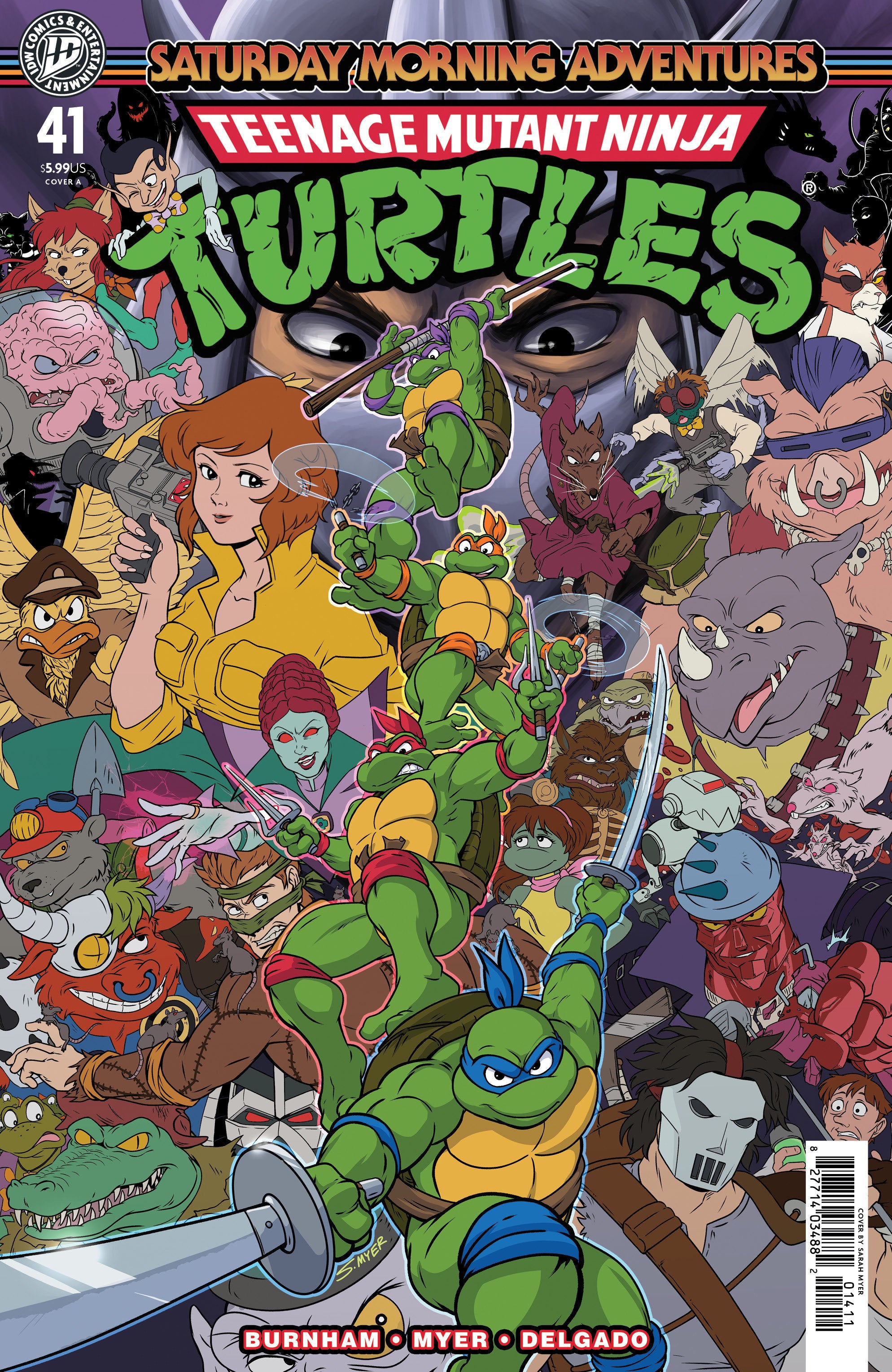 Teenage Mutant Ninja Turtles: Saturday Morning Adventures #41 Cover A (Myer) 09/23/2026