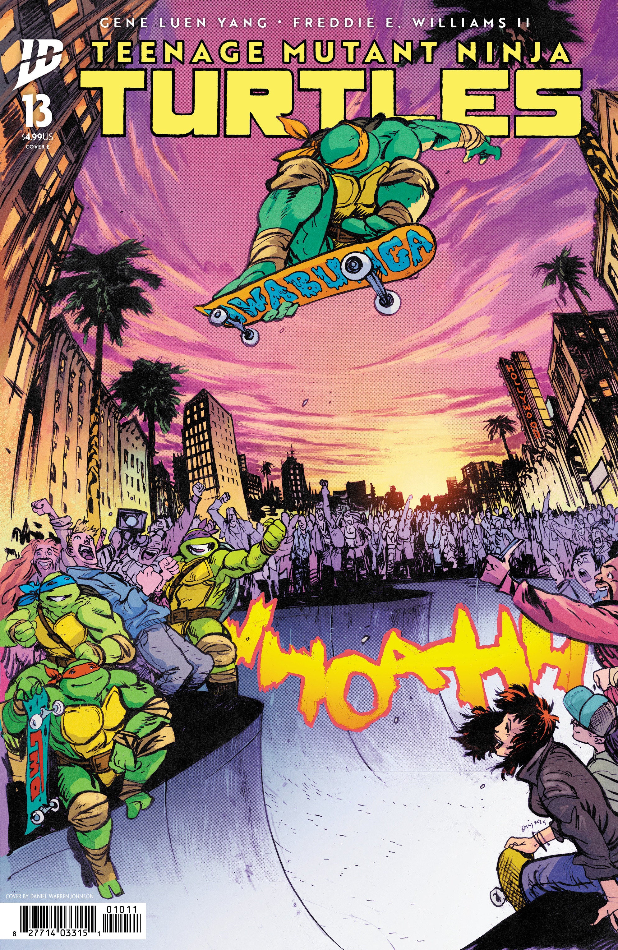 Teenage Mutant Ninja Turtles #13 Variant E (Johnson) 12/10/2025
