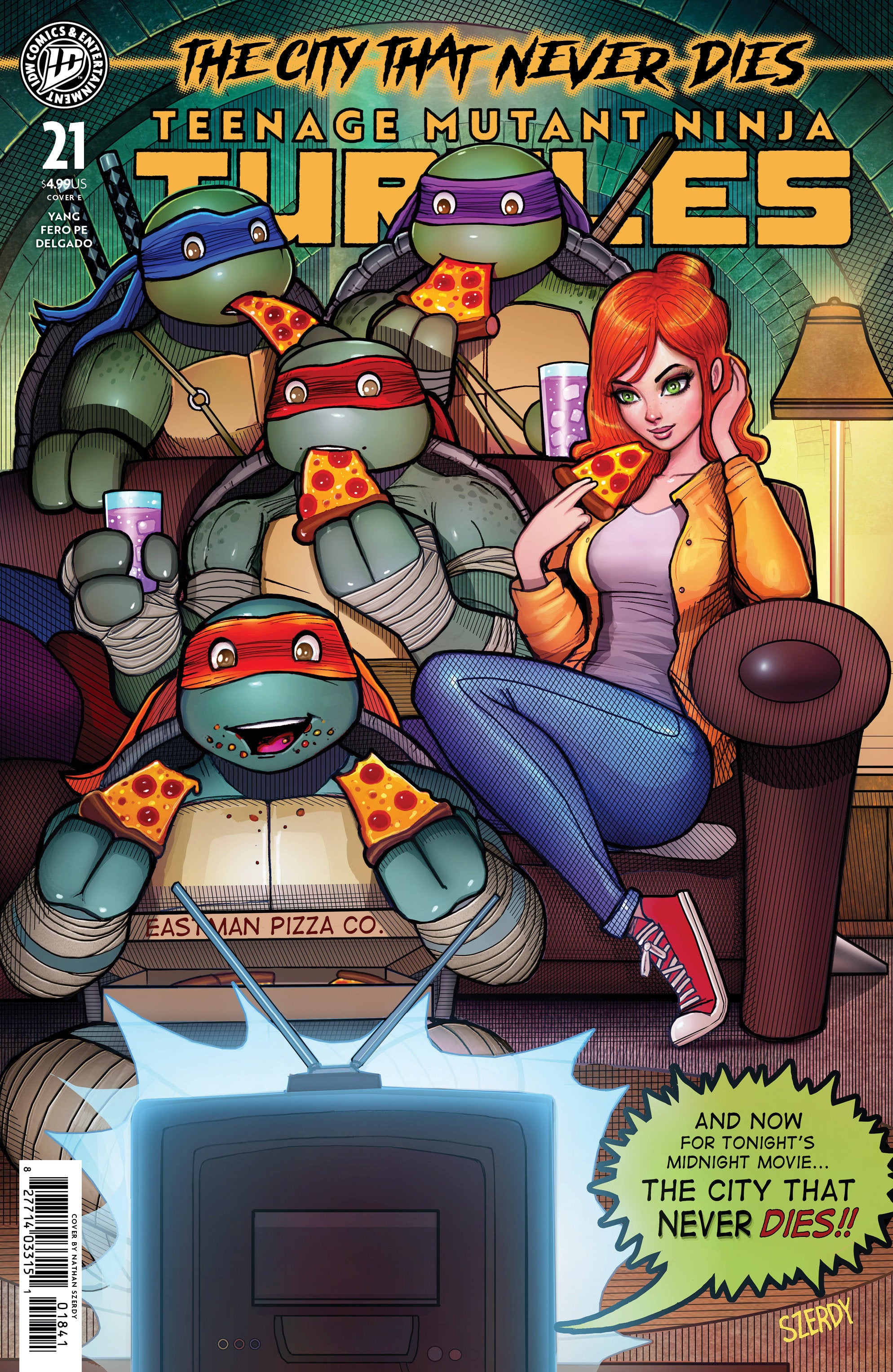 Teenage Mutant Ninja Turtles #21 Variant E (Szerdy) 08/19/2026