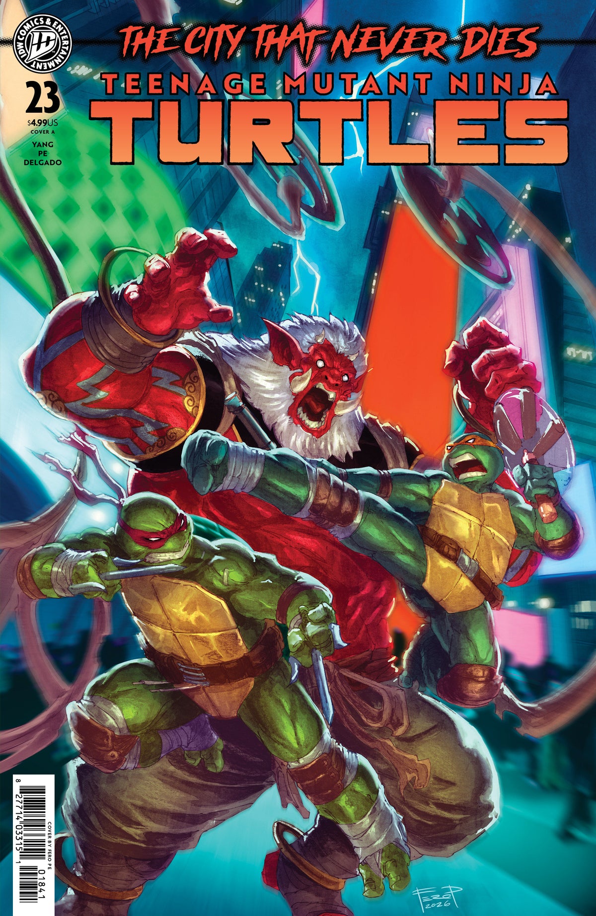 Teenage Mutant Ninja Turtles #23 Cover A (Pe) 10/14/2026
