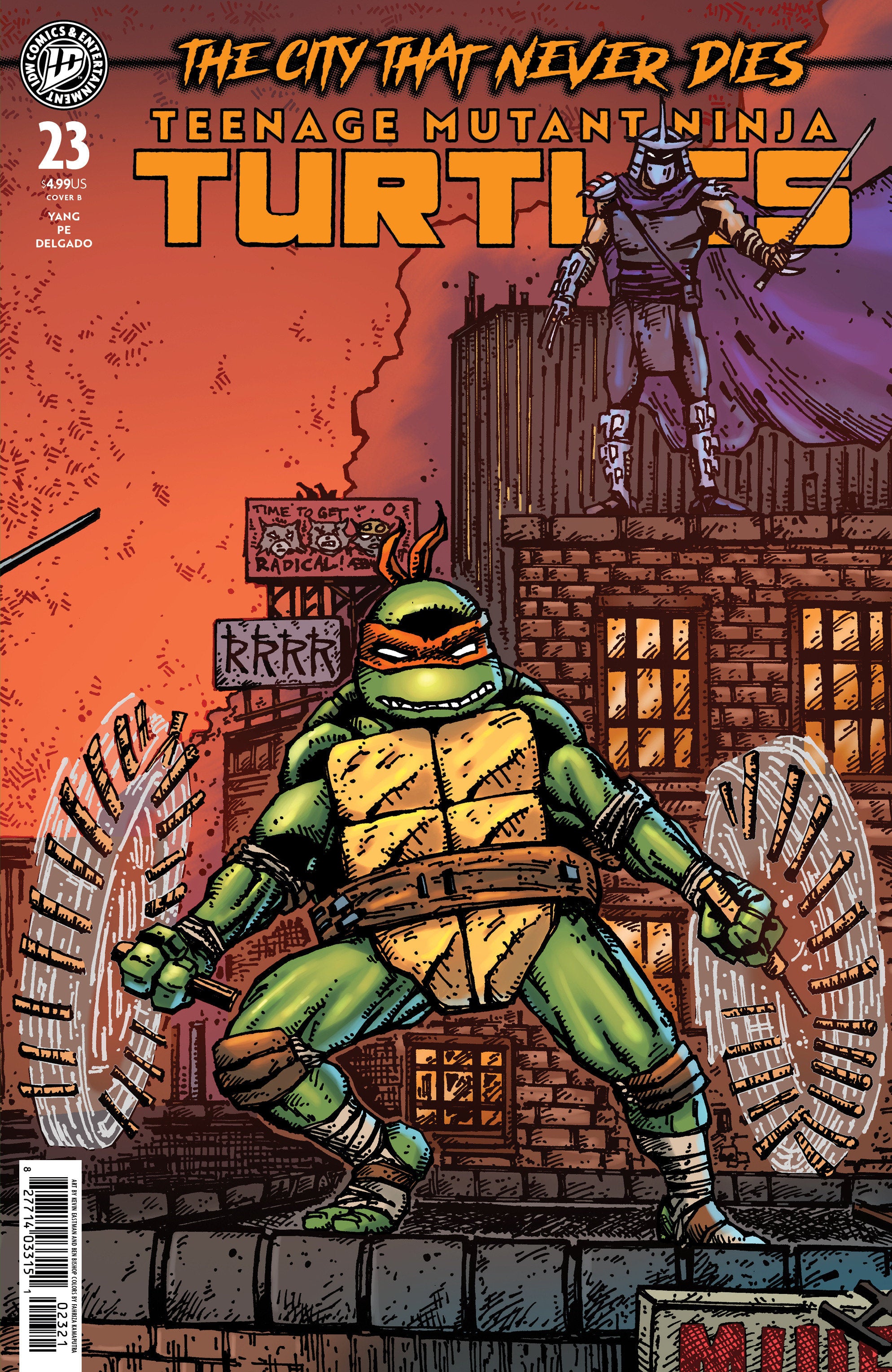 Teenage Mutant Ninja Turtles #23 Variant B (Eastman & Bishop) 10/14/2026