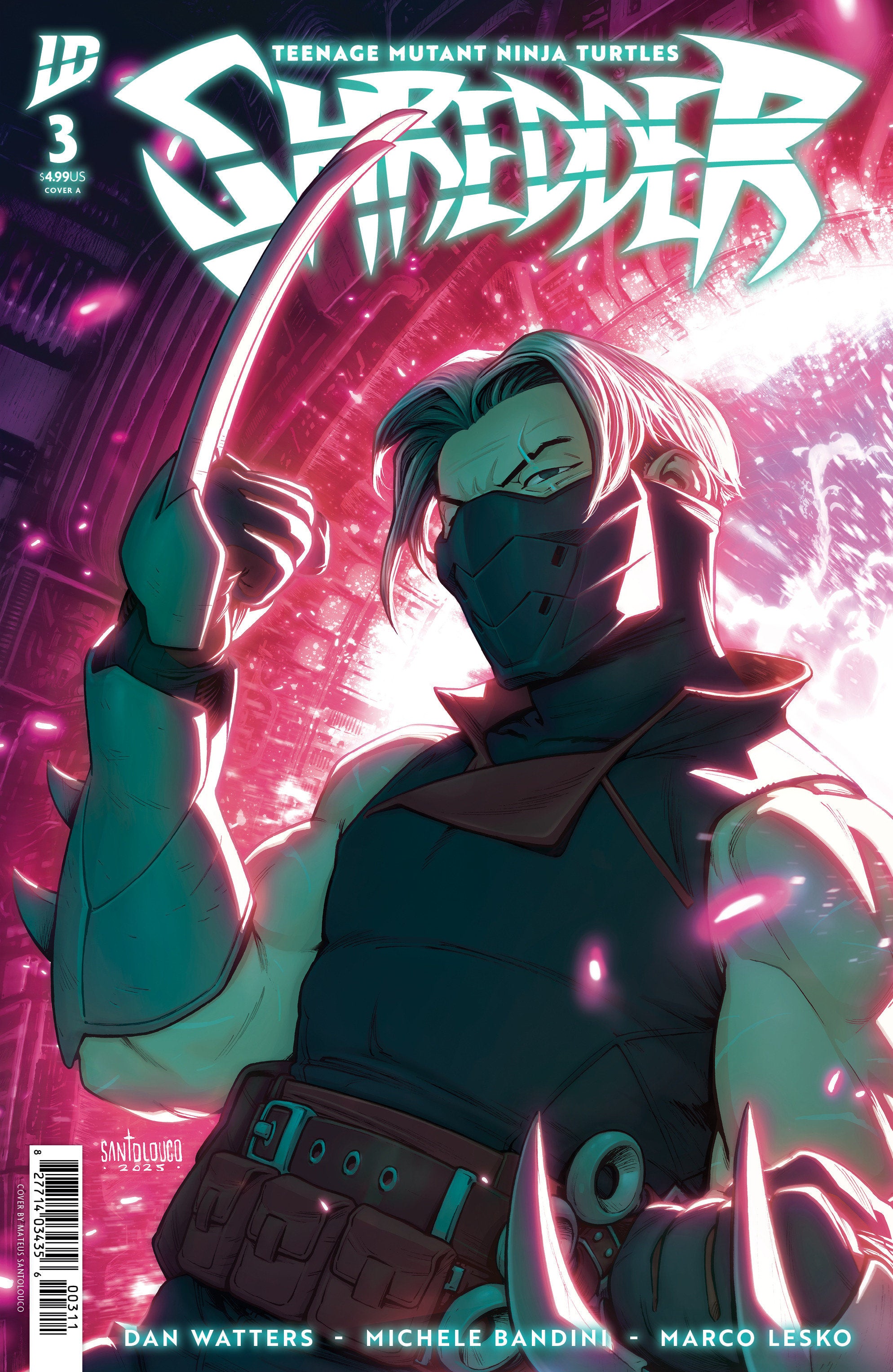 Teenage Mutant Ninja Turtles: Shredder #3 Cover A (Santolouco) 11/26/2025
