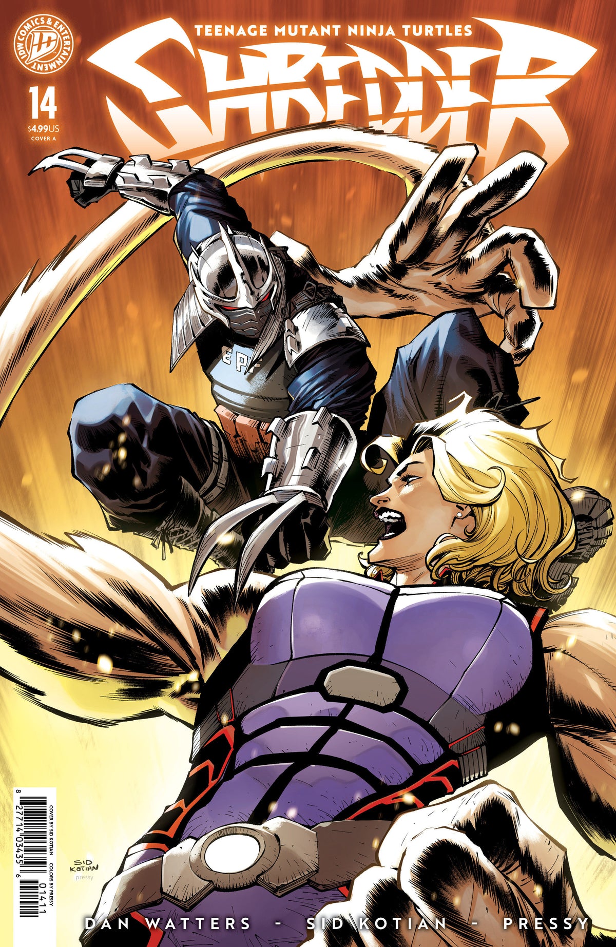 Teenage Mutant Ninja Turtles: Shredder #14 Cover A (Kotian) 11/25/2026