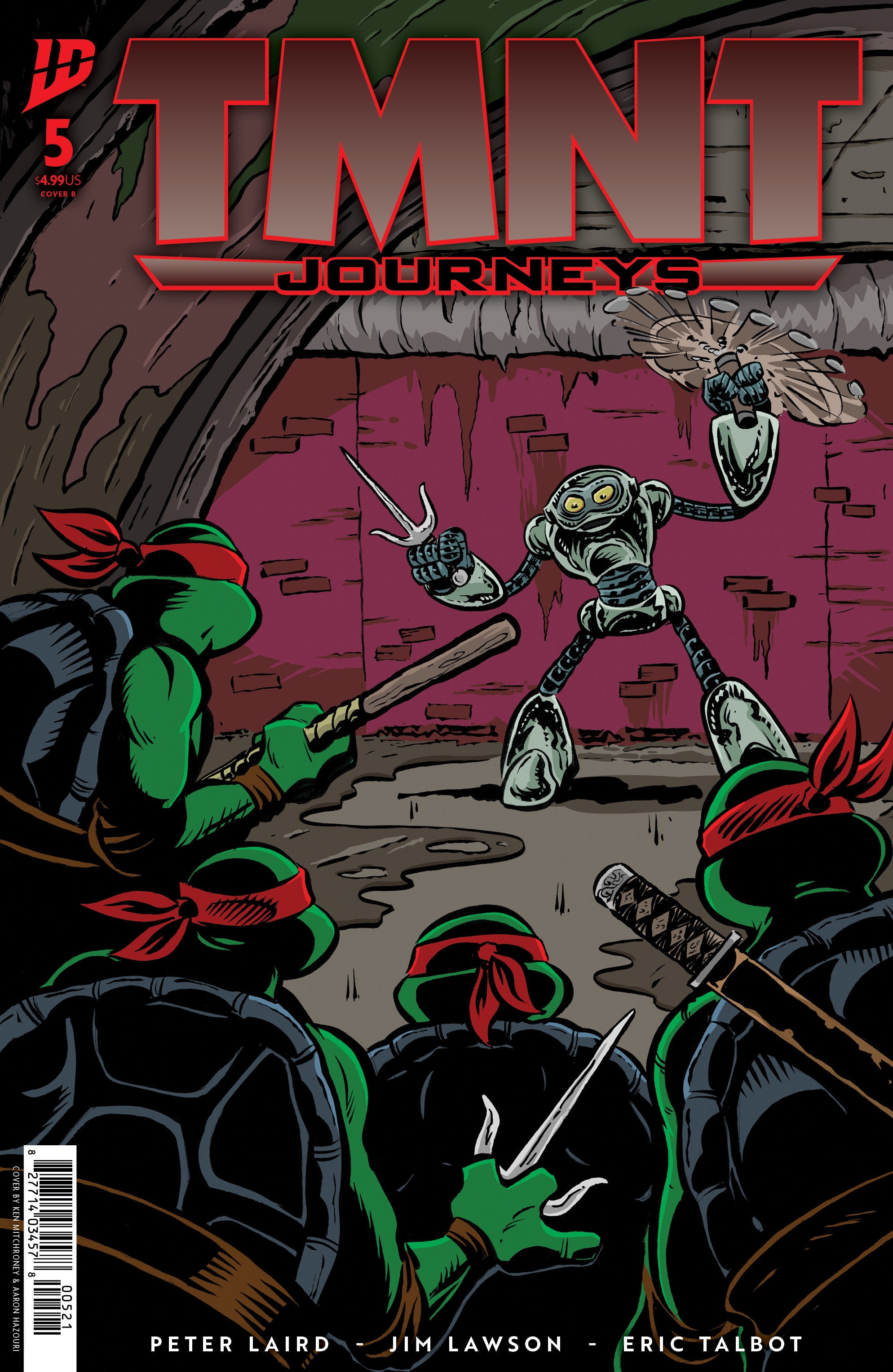TMNT: Journeys #5 Variant B (Mitchroney) 01/14/2026