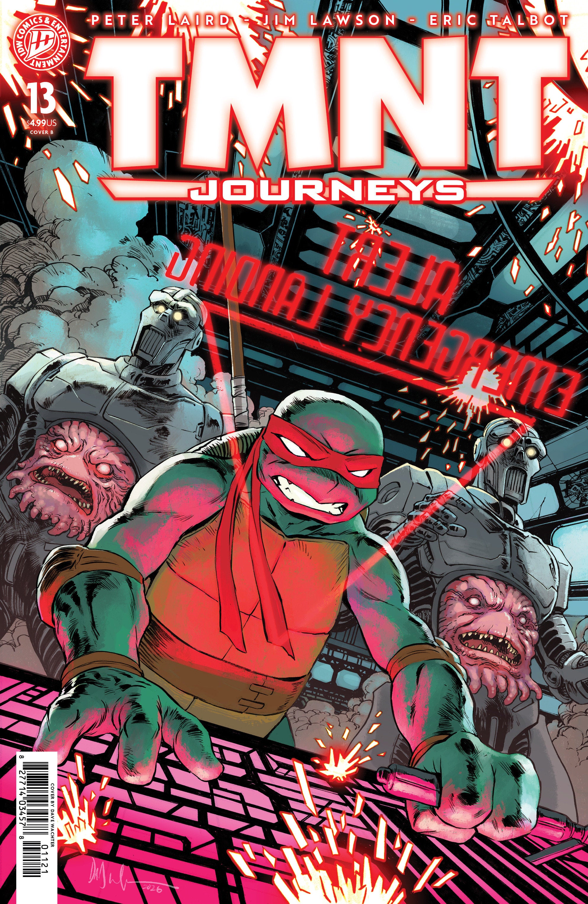 TMNT: Journeys #13 Variant B (Wachter) 09/02/2026