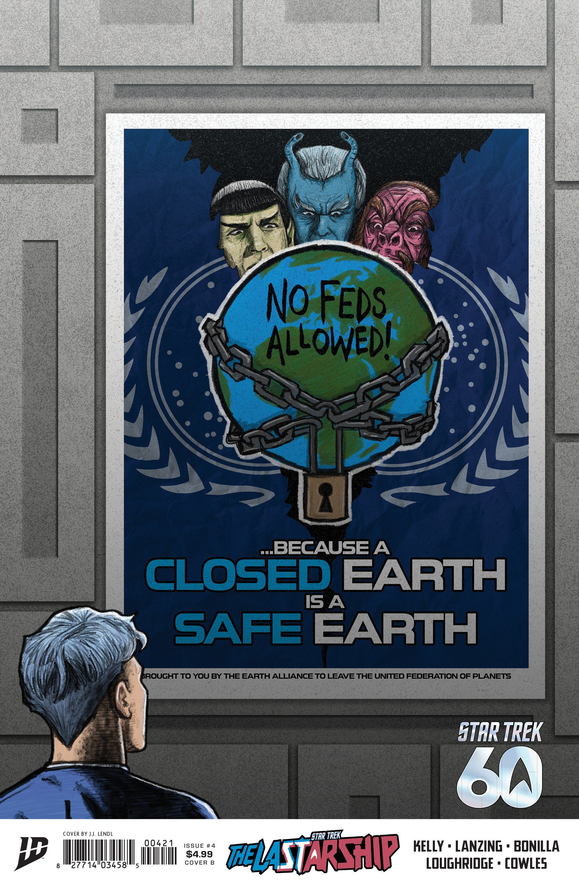 Star Trek: The Last Starship #4 Variant B (Lendl) 01/21/2026