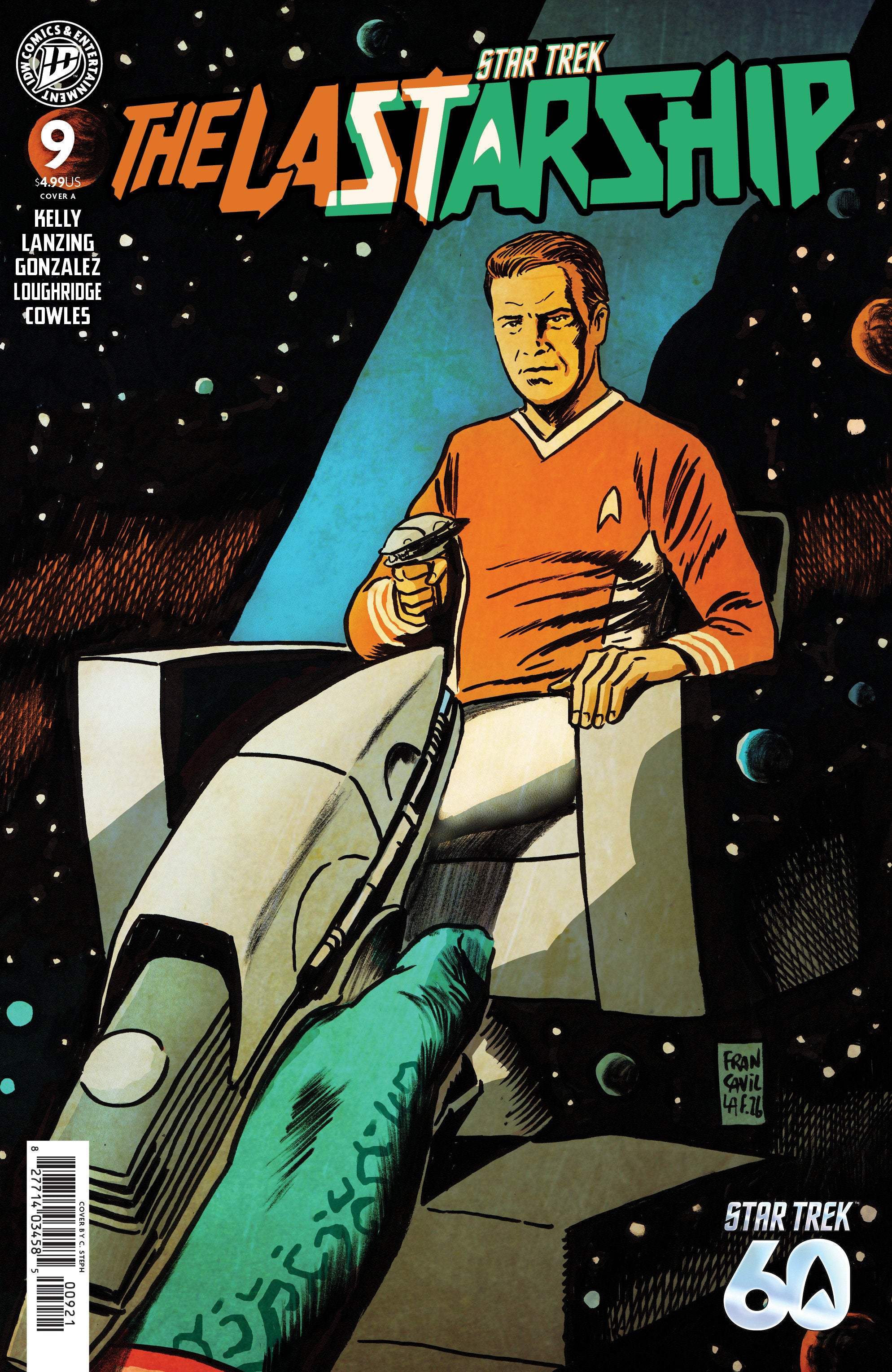 Star Trek: The Last Starship #9 Cover A (Francavilla) 07/15/2026