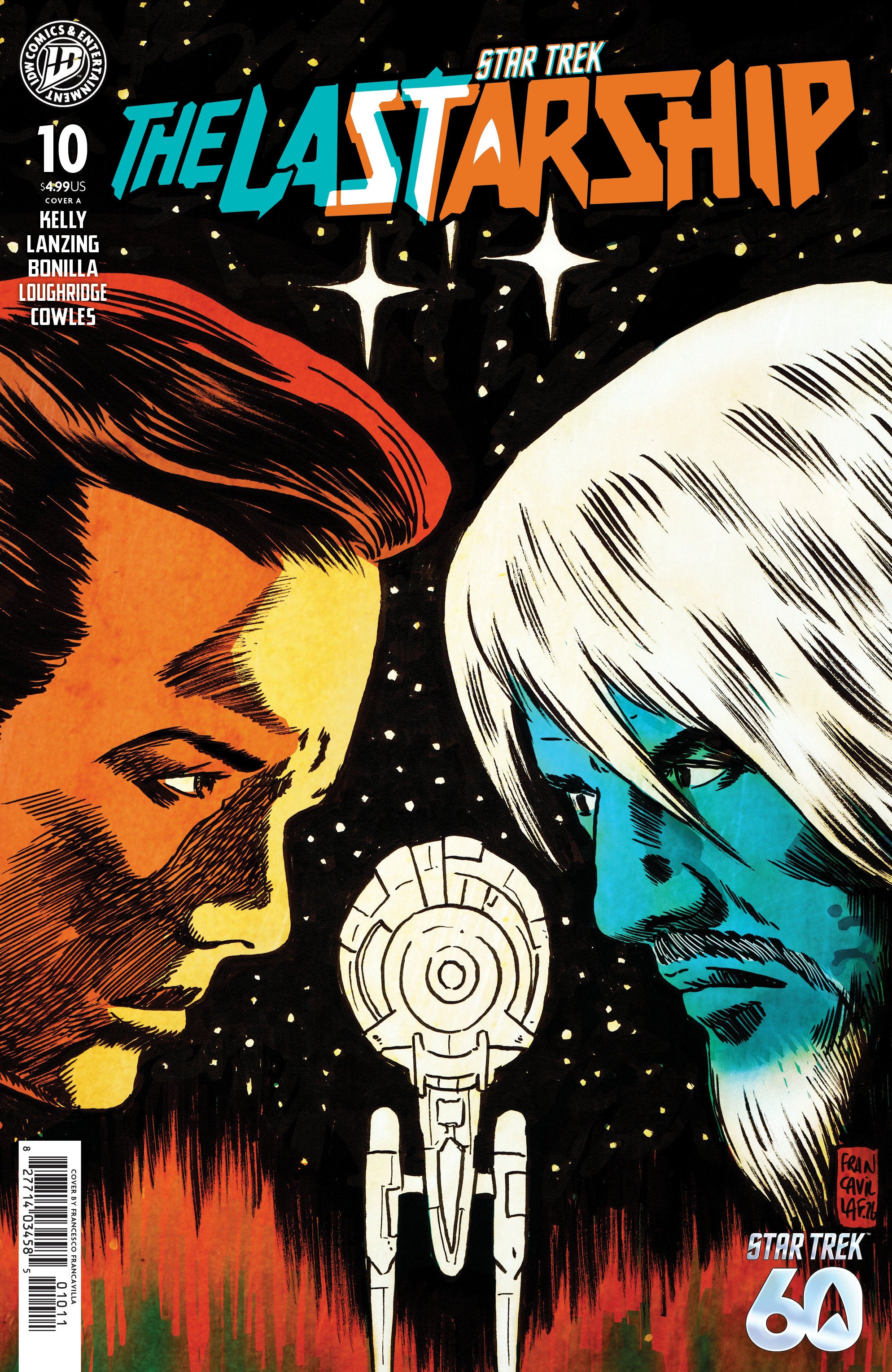Star Trek: The Last Starship #10 Cover A (Francavilla) 08/19/2026