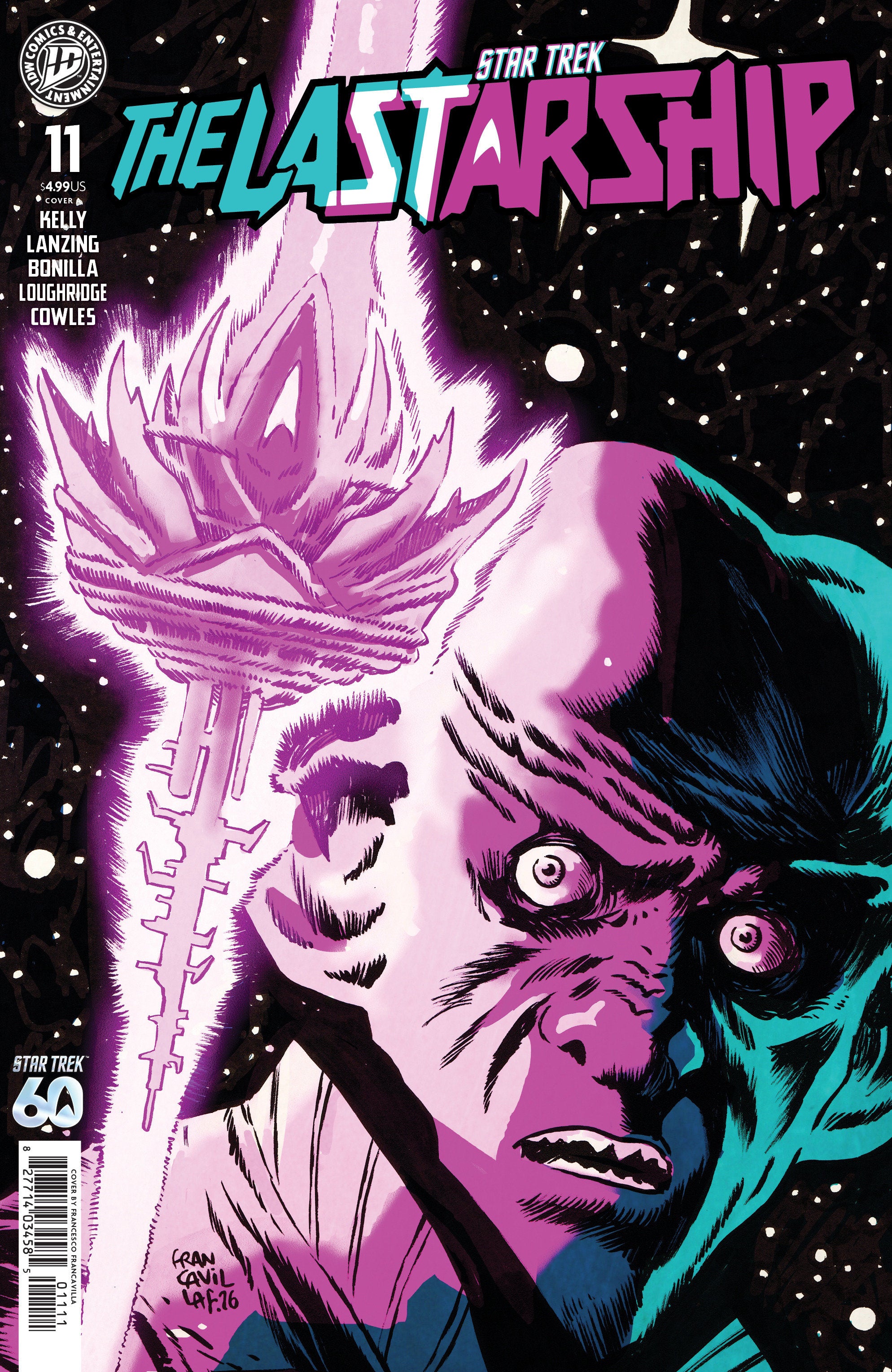 Star Trek: The Last Starship #11 Cover A (Francavilla) 09/16/2026