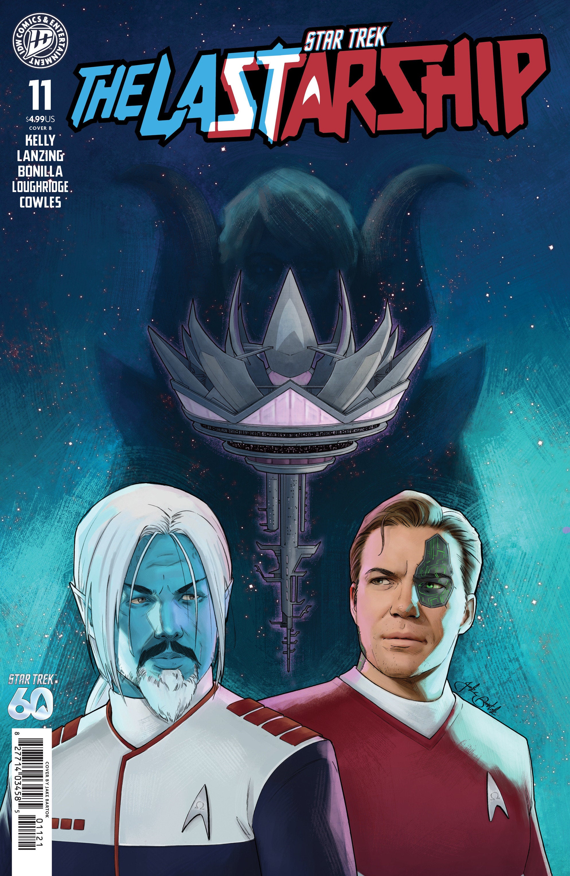 Star Trek: The Last Starship #11 Variant B (Bartok) 09/16/2026