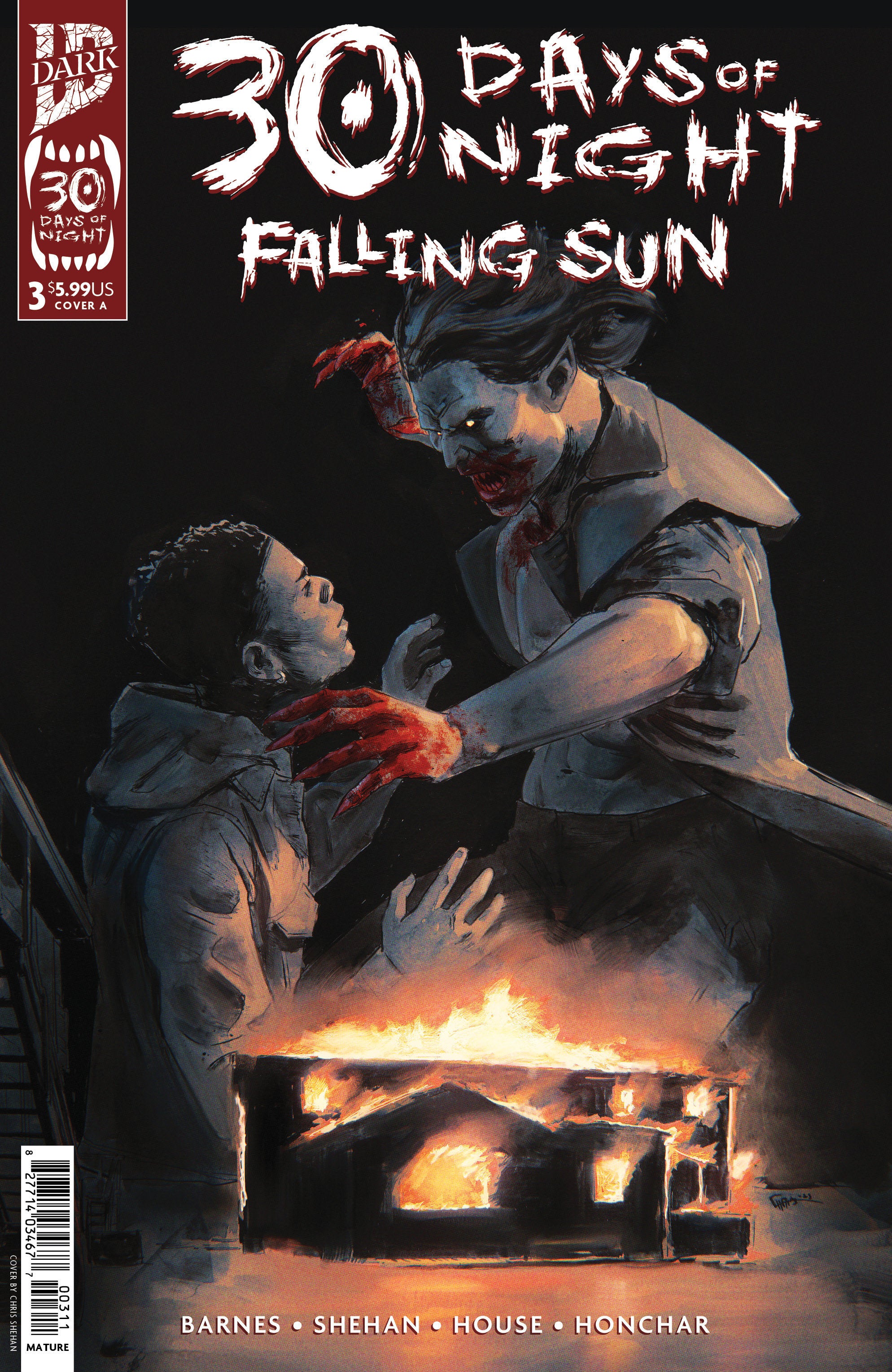30 Days of Night: Falling Sun #3 Cover A (Shehan) 02/25/2026