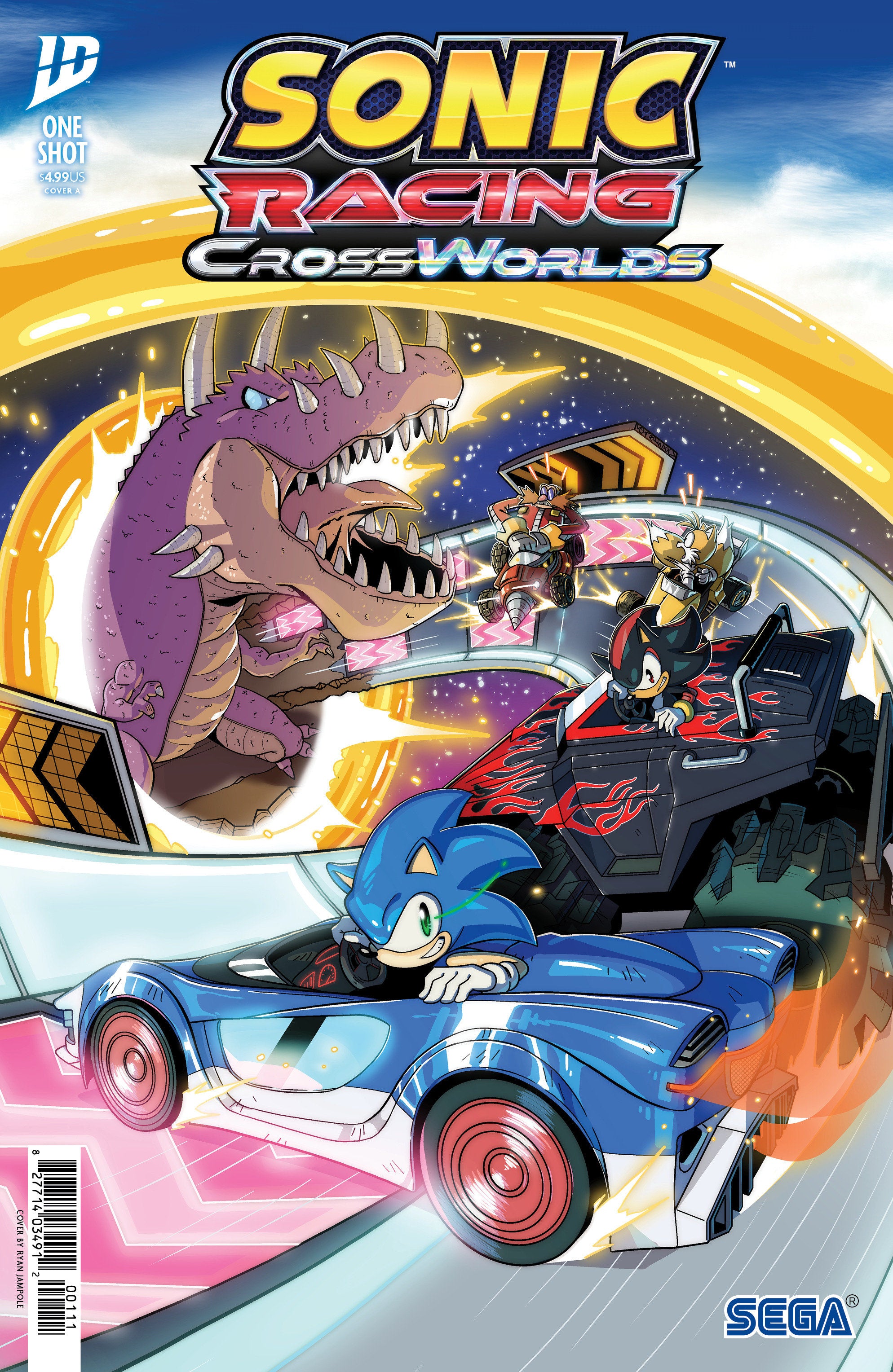 Sonic the Hedgehog: Sonic Racing CrossWorlds Cover A (Jampole) 02/11/2026