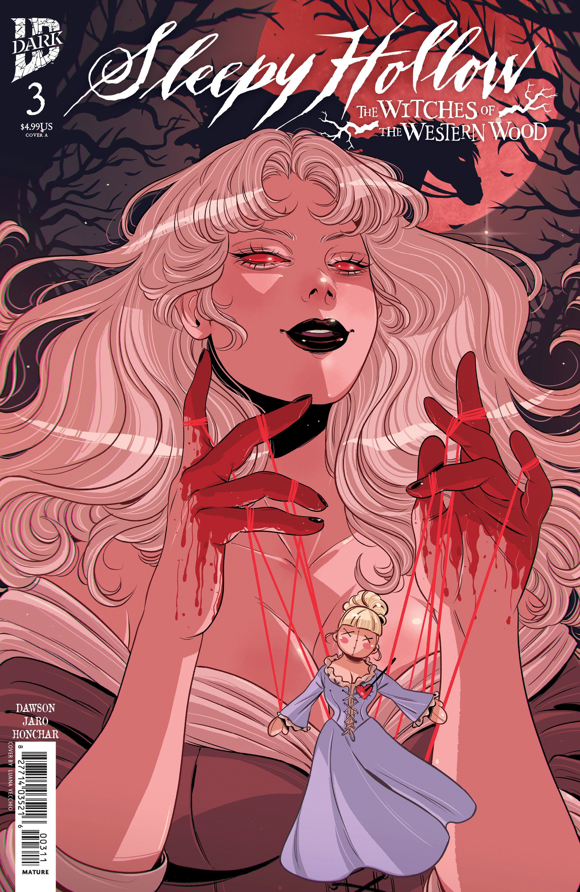 Sleepy Hollow: The Witches of the Western Wood #3 Cover A (Vecchio) 07/15/2026