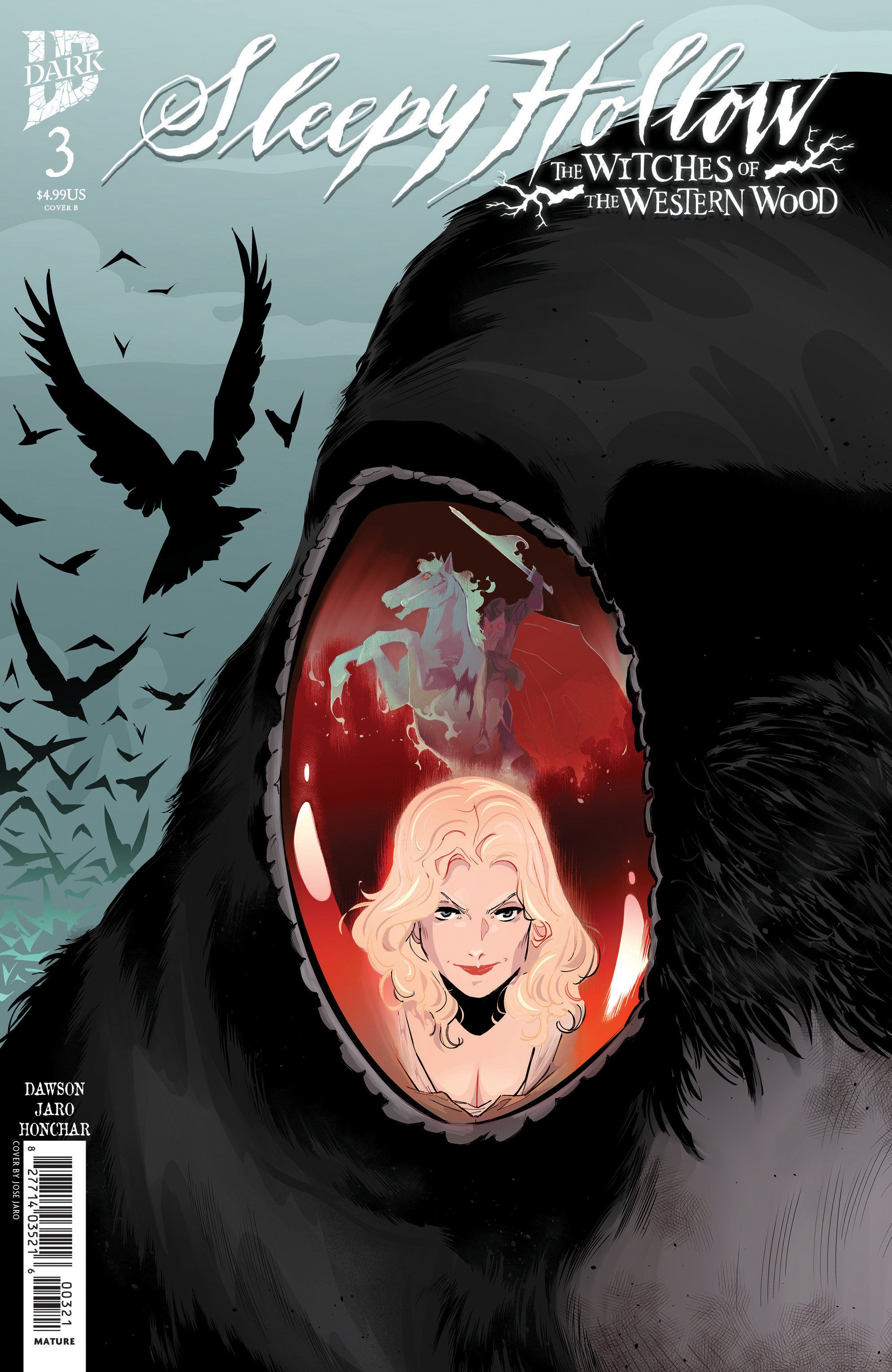 Sleepy Hollow: The Witches of the Western Wood #3 Variant B (Jaro) 07/15/2026