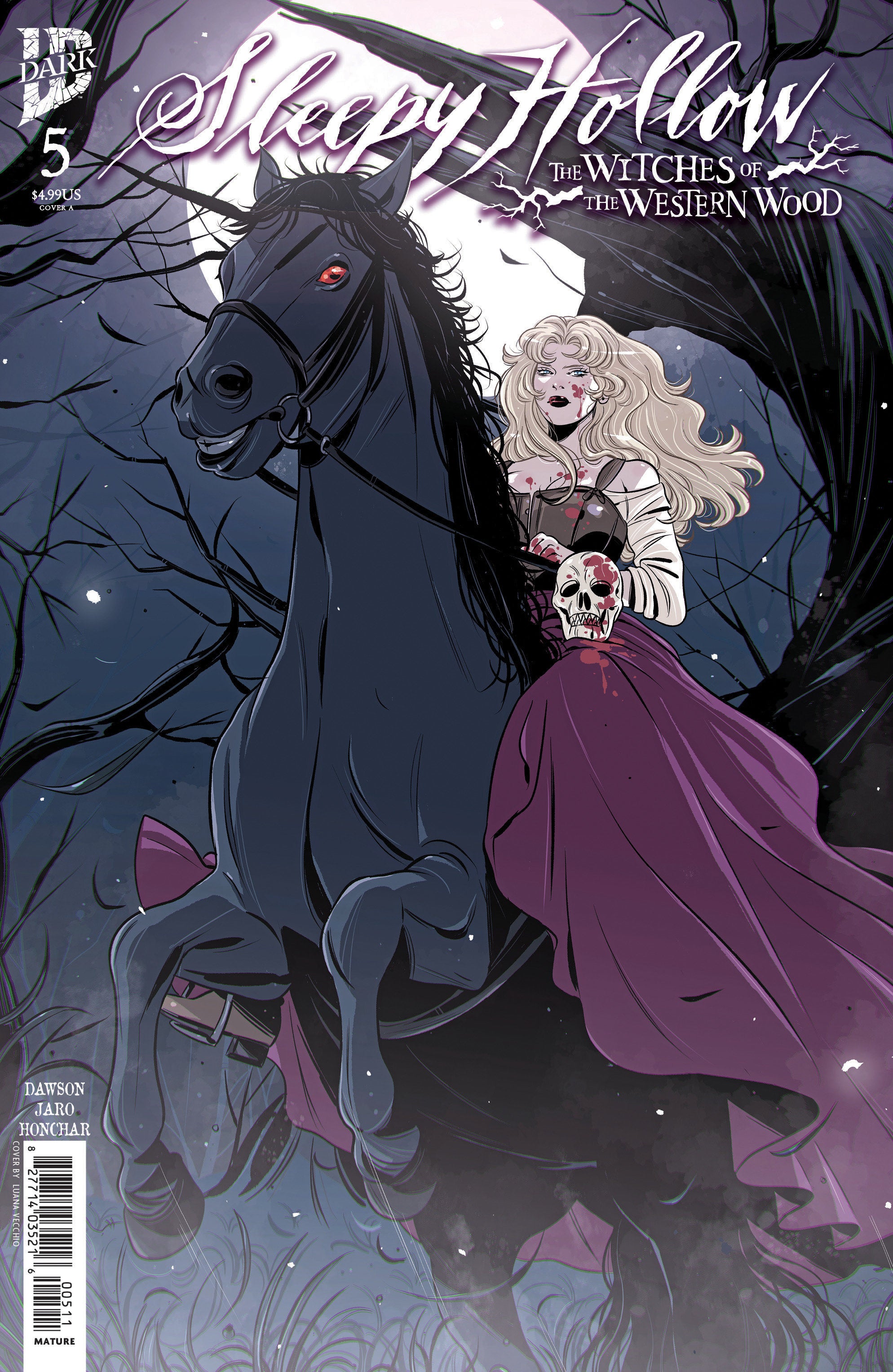Sleepy Hollow: The Witches of the Western Wood #5 Cover A (Vecchio) 09/16/2026