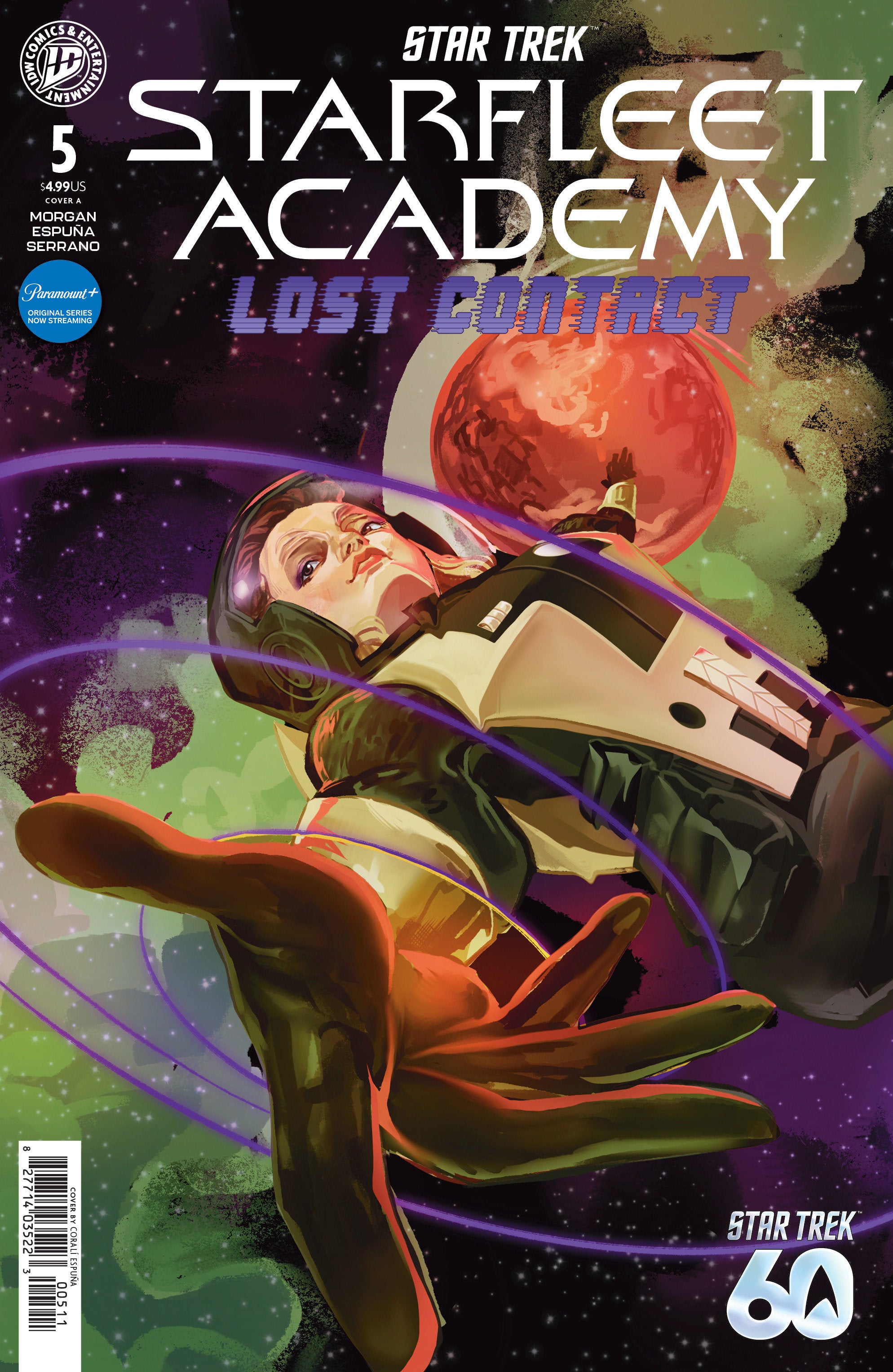 Star Trek: Starfleet Academy--Lost Contact #5 Cover A (Espu√±a) 08/26/2026