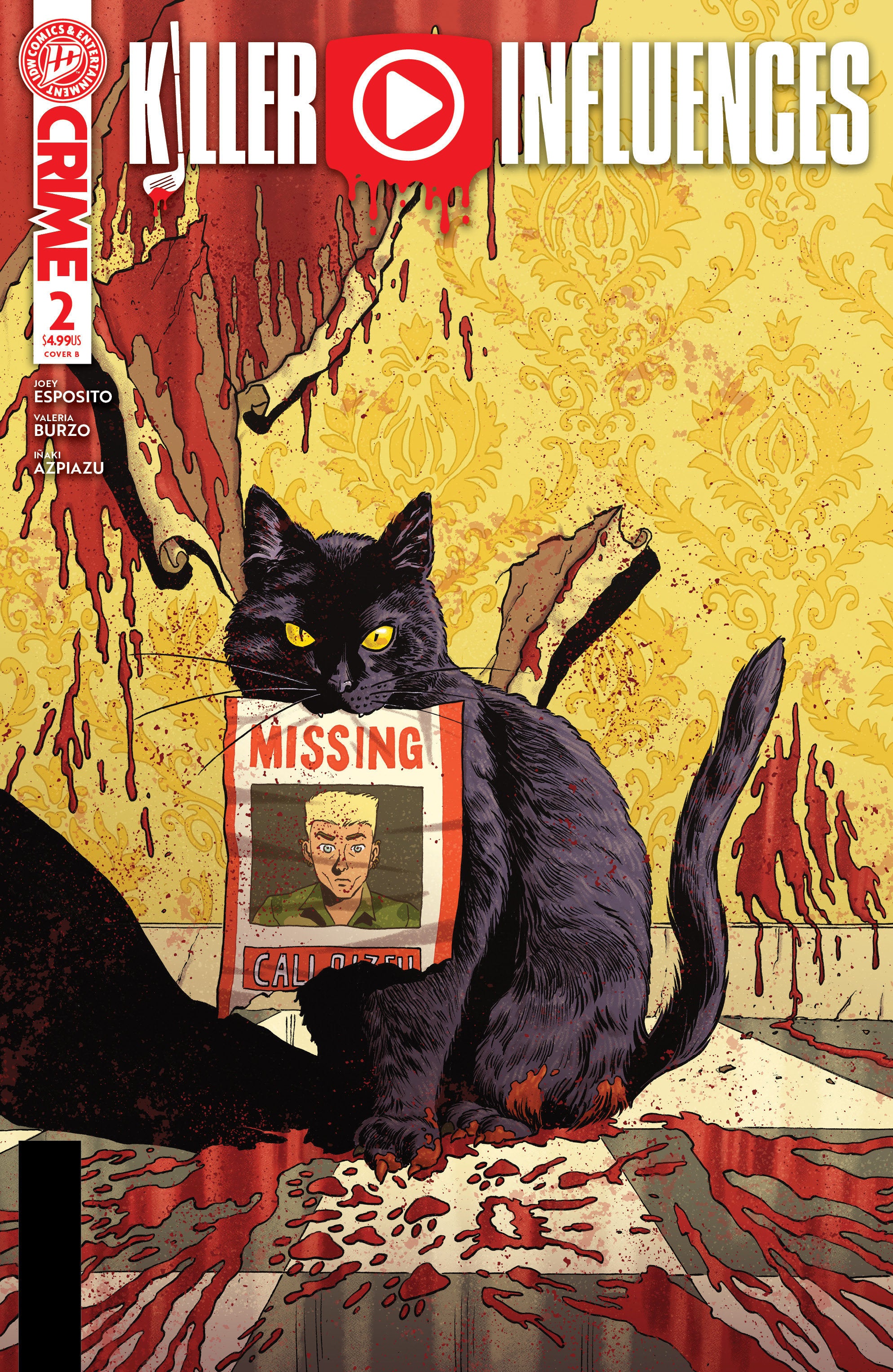 Killer Influences #2 Variant B (Burzo) 08/19/2026