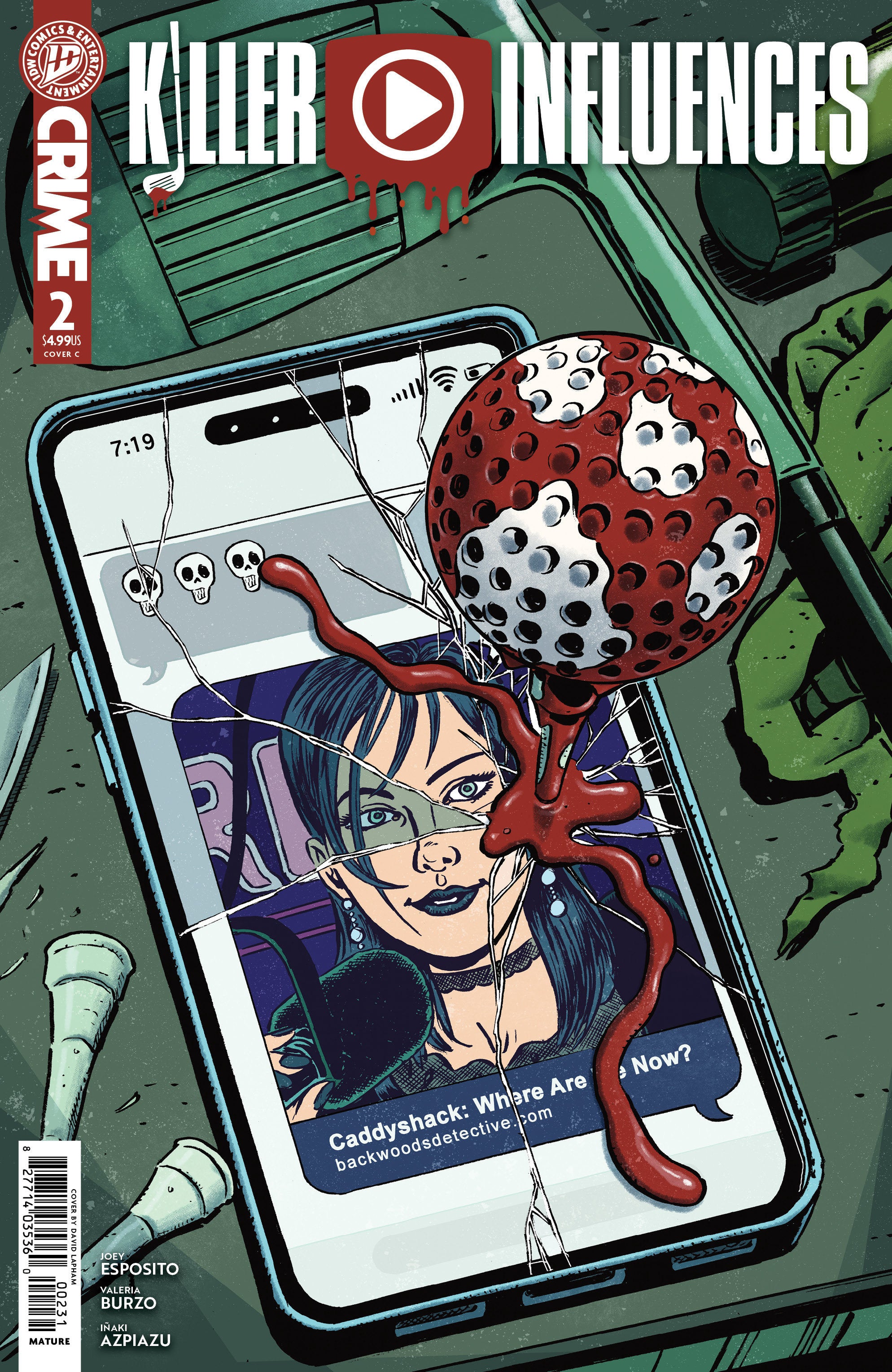 Killer Influences #2 Variant C (Lapham) 08/19/2026