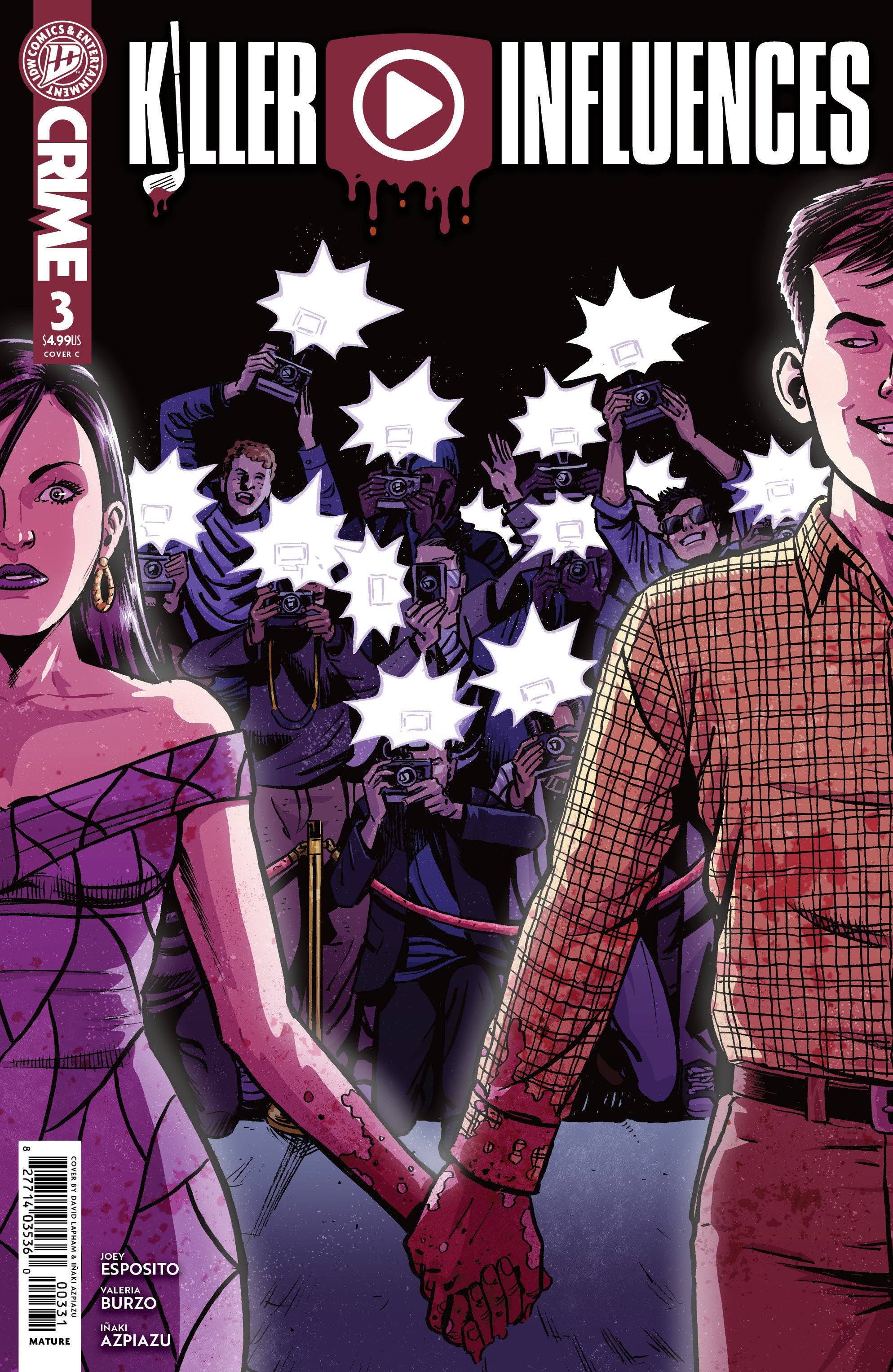 Killer Influences #3 Variant C (Lapham) 09/16/2026