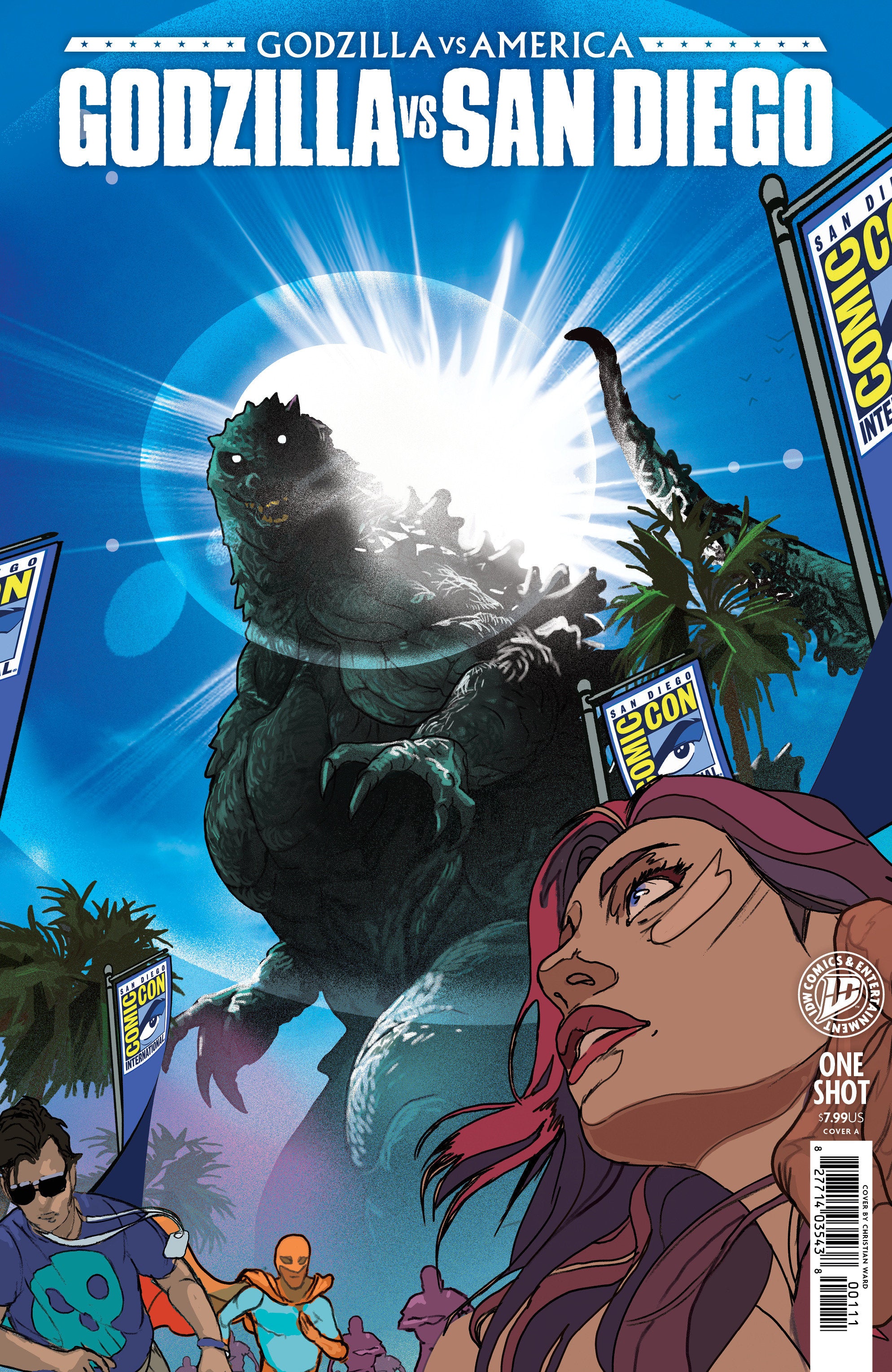 Godzilla Vs. America: San Diego Cover A (Ward) 07/22/2026