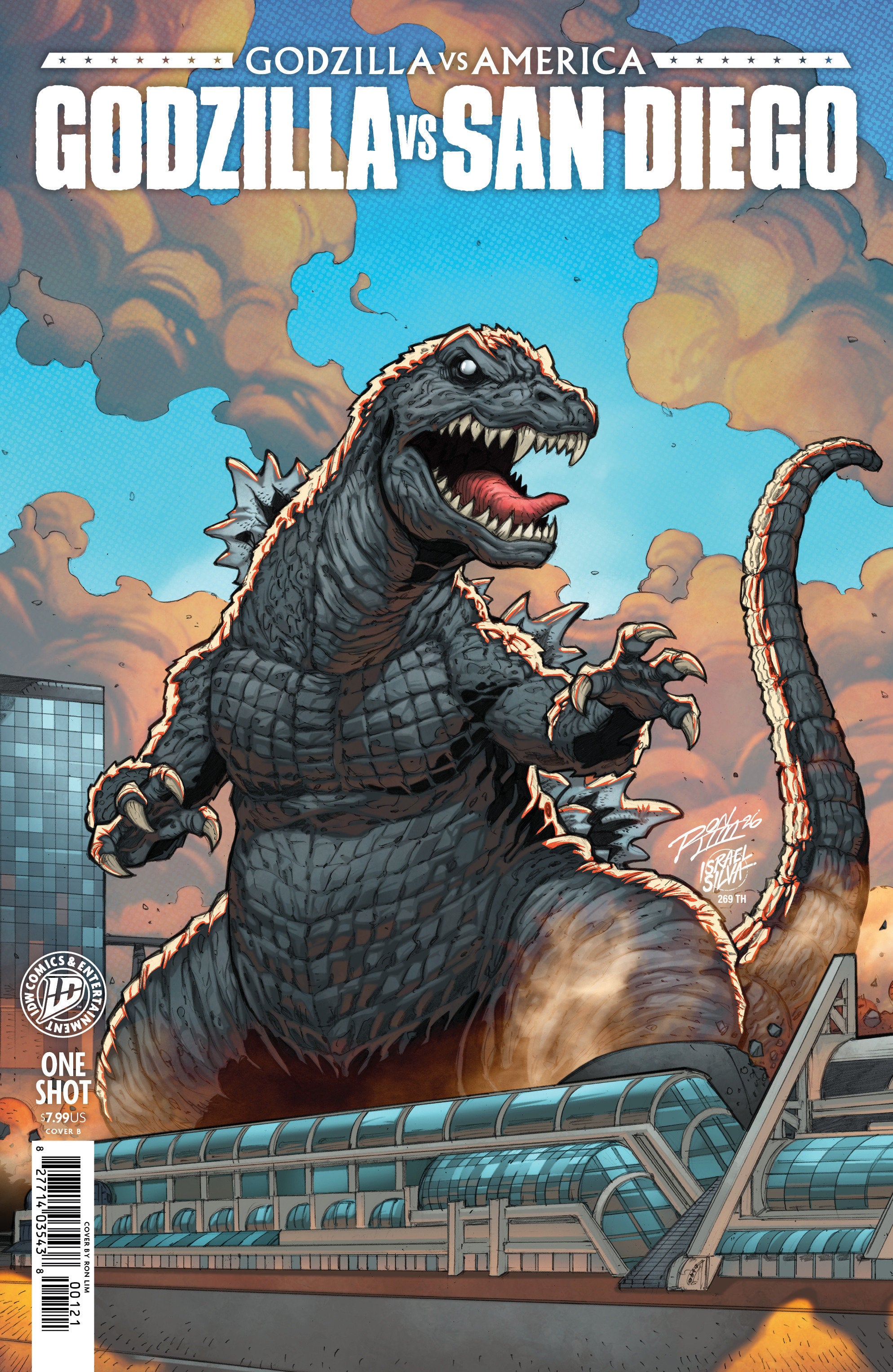 Godzilla Vs. America: San Diego Variant B (Lim) 07/22/2026