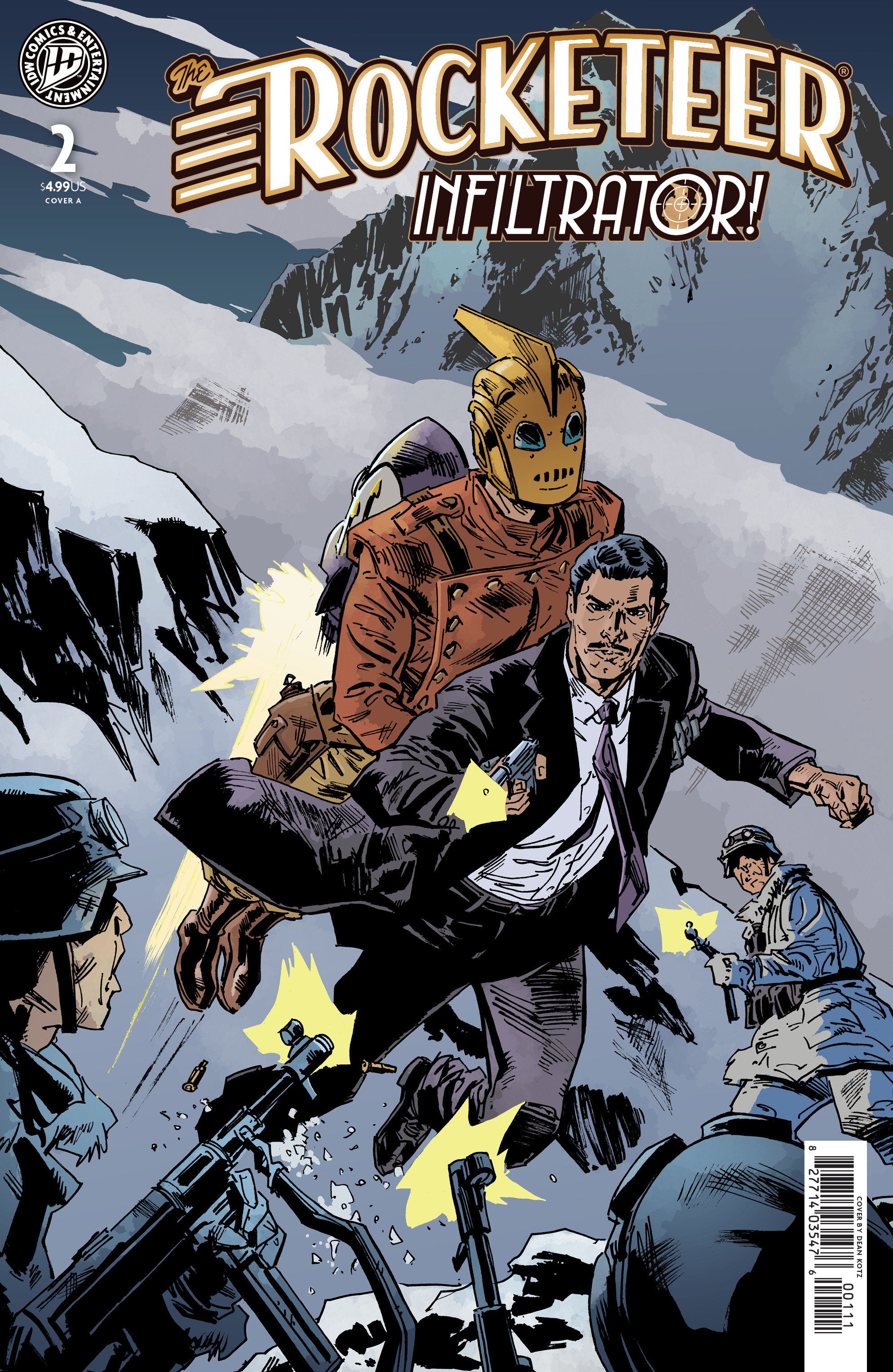 The Rocketeer: Infiltrator! #2 Cover A (Kotz) 08/26/2026