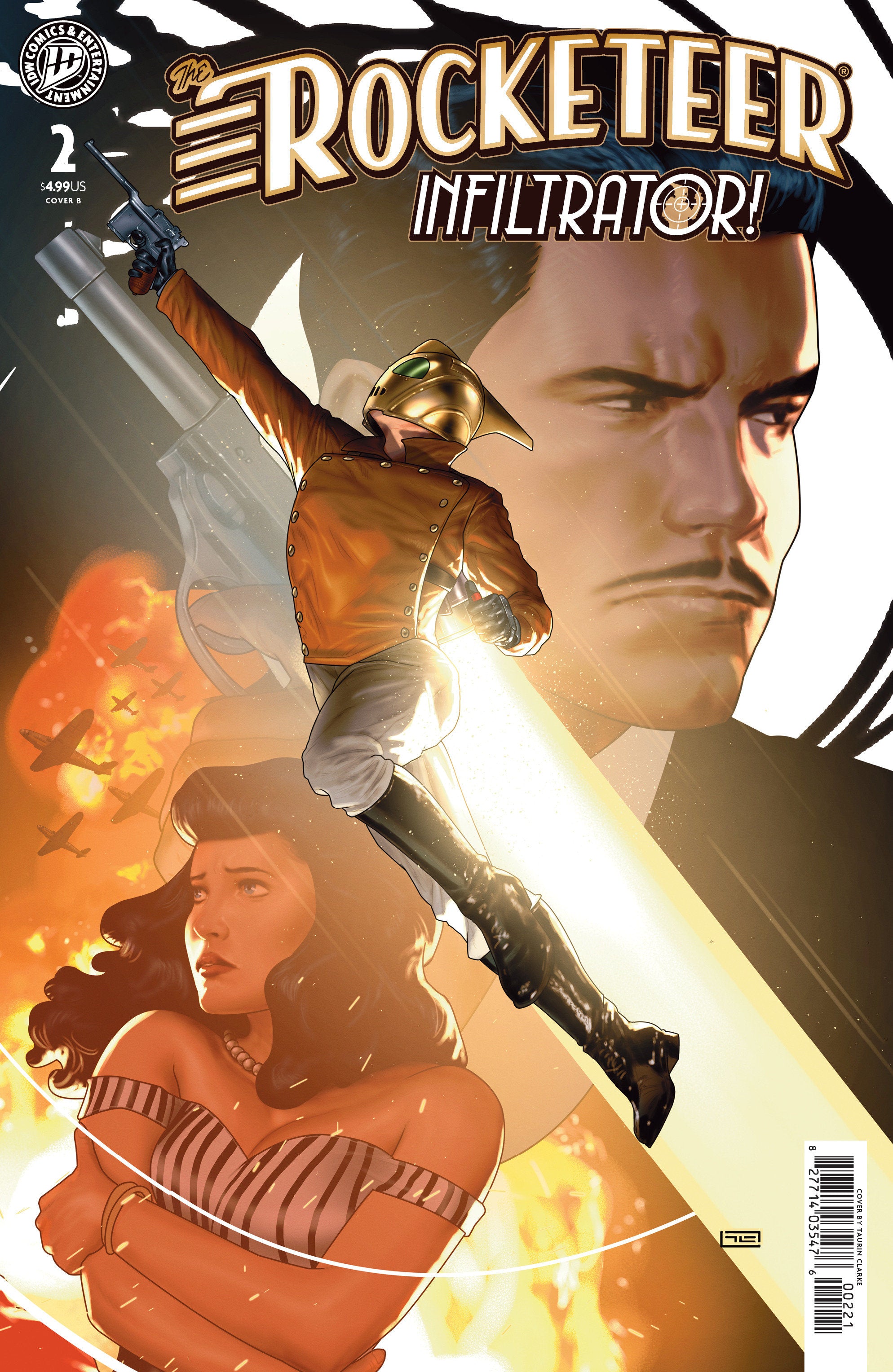 The Rocketeer: Infiltrator! #2 Variant B (Clarke) 08/26/2026