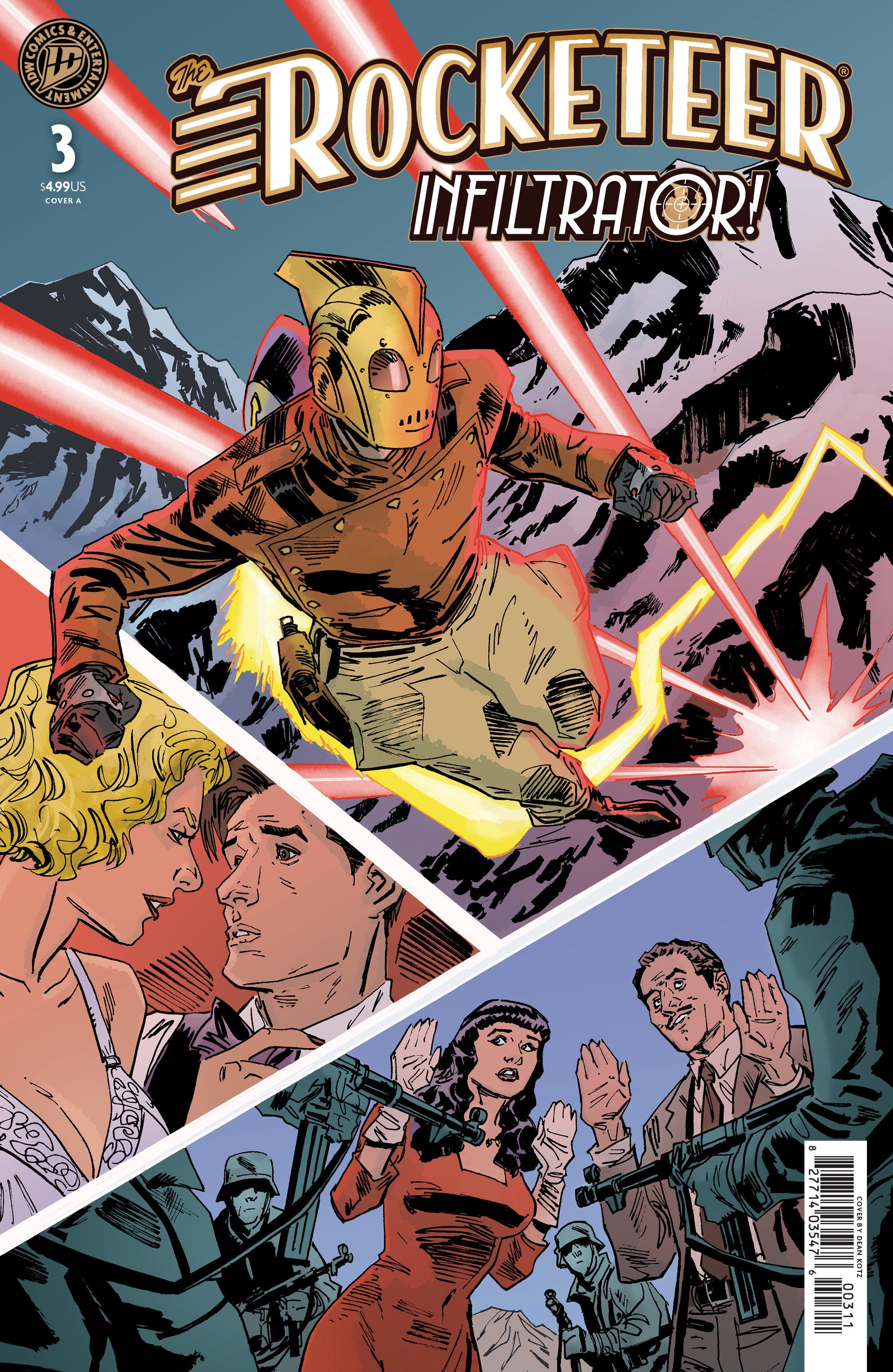 The Rocketeer: Infiltrator! #3 Cover A (Kotz) 09/23/2026