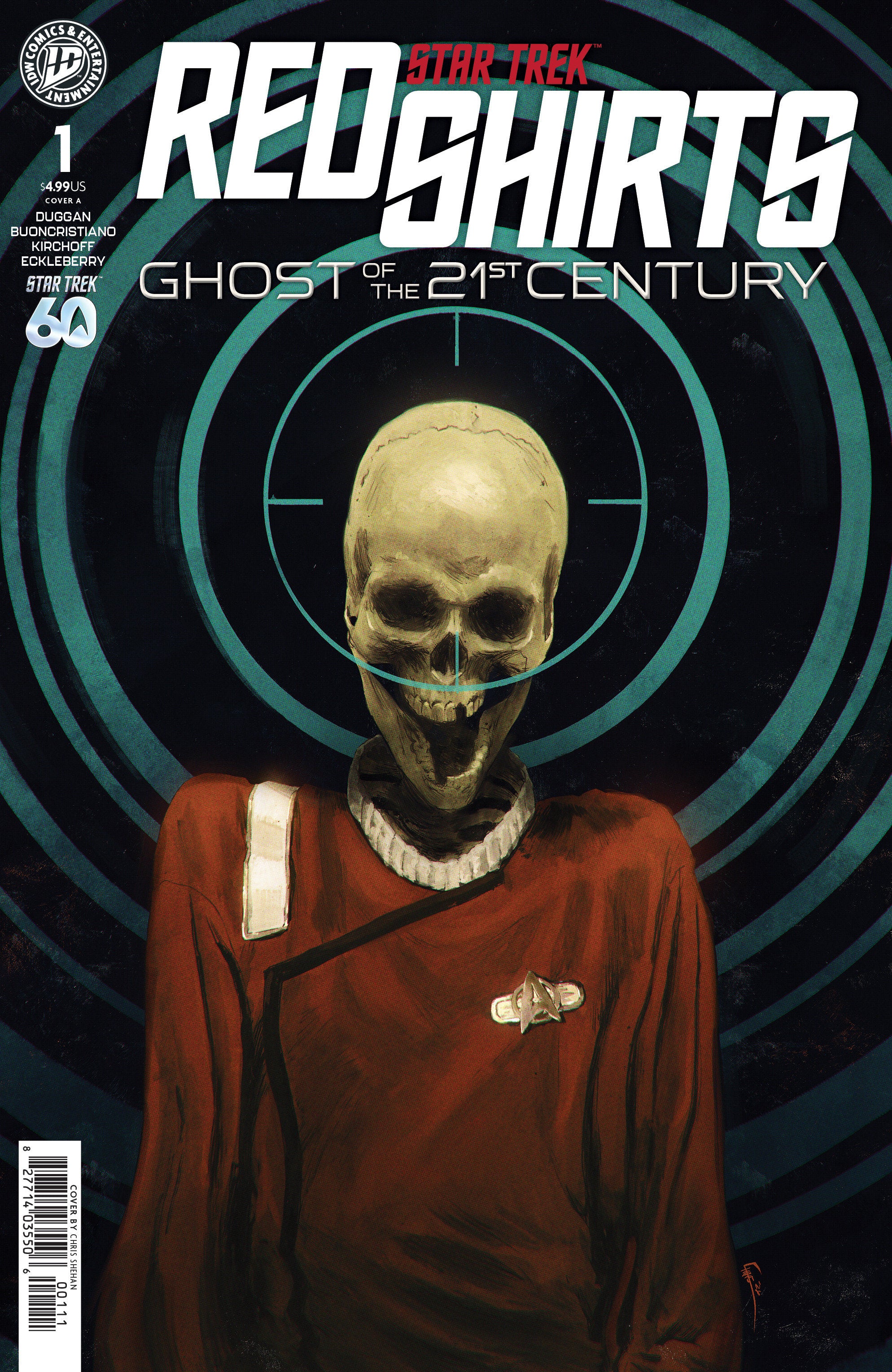 Star Trek: Red Shirts--Ghost of the 21st Century #1 Cover A (Shehan) 07/22/2026