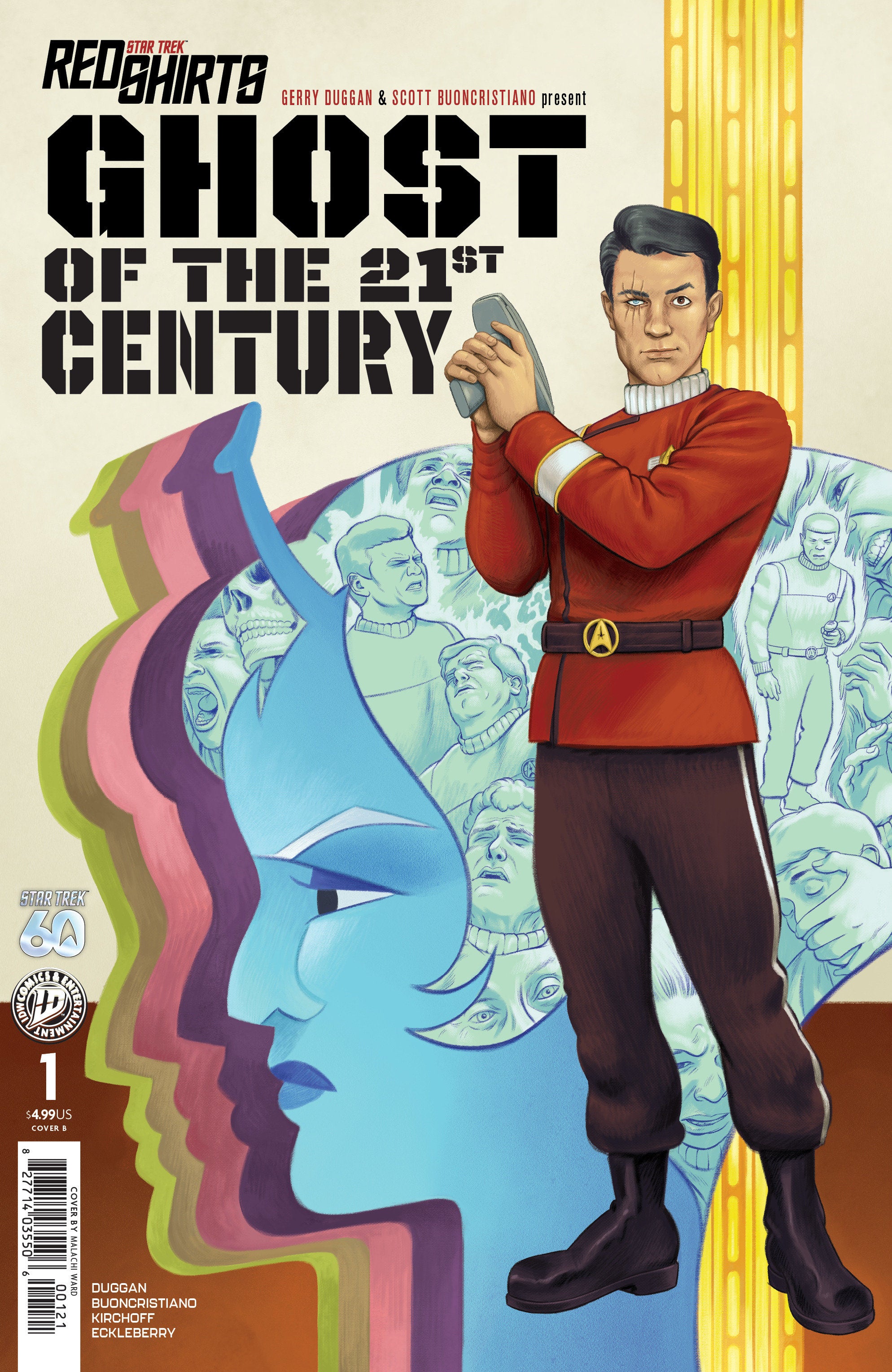 Star Trek: Red Shirts--Ghost of the 21st Century #1 Variant B (Ward) 07/22/2026