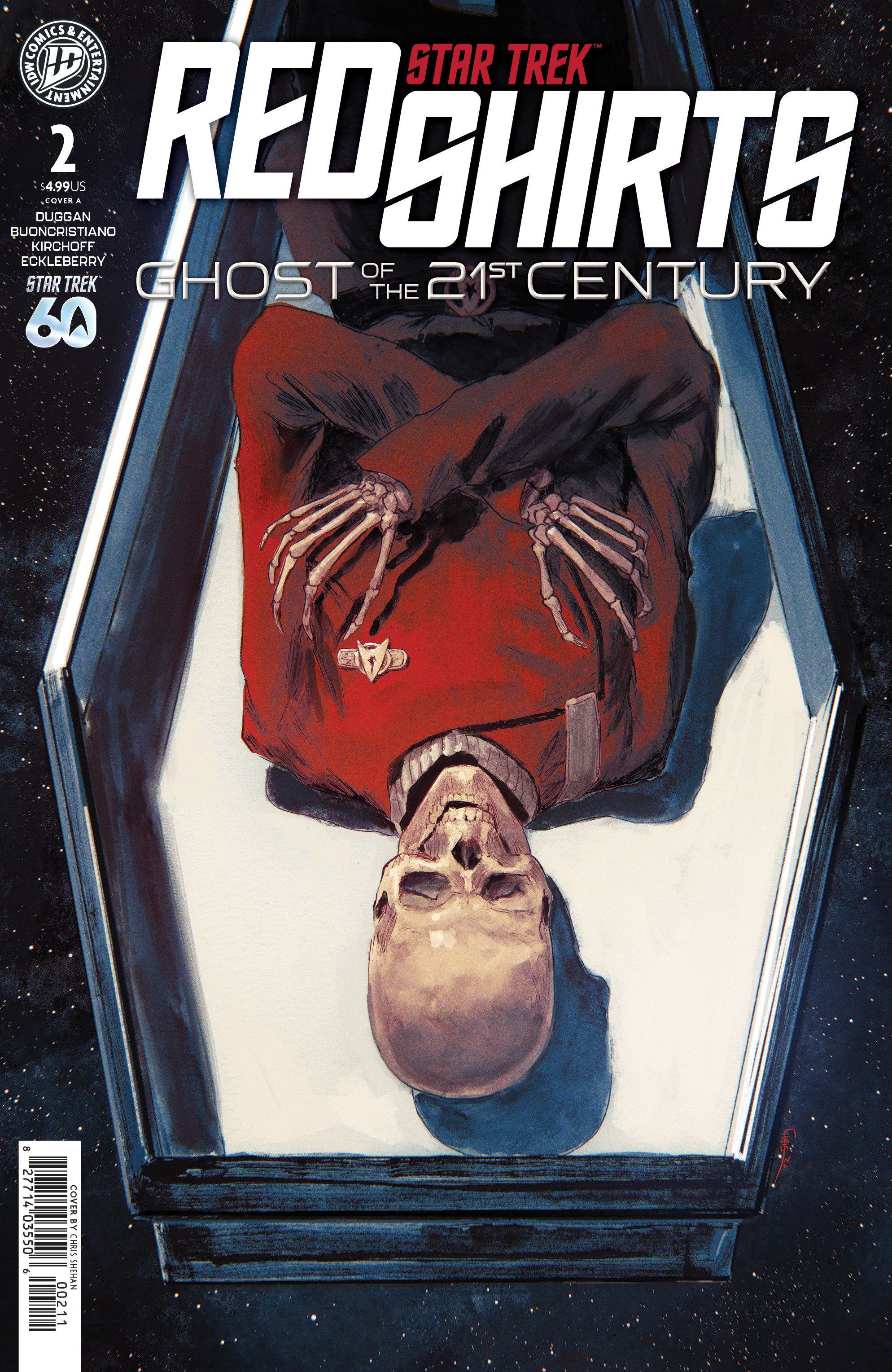 Star Trek: Red Shirts--Ghost of the 21st Century #2 Cover A (Shehan) 09/09/2026