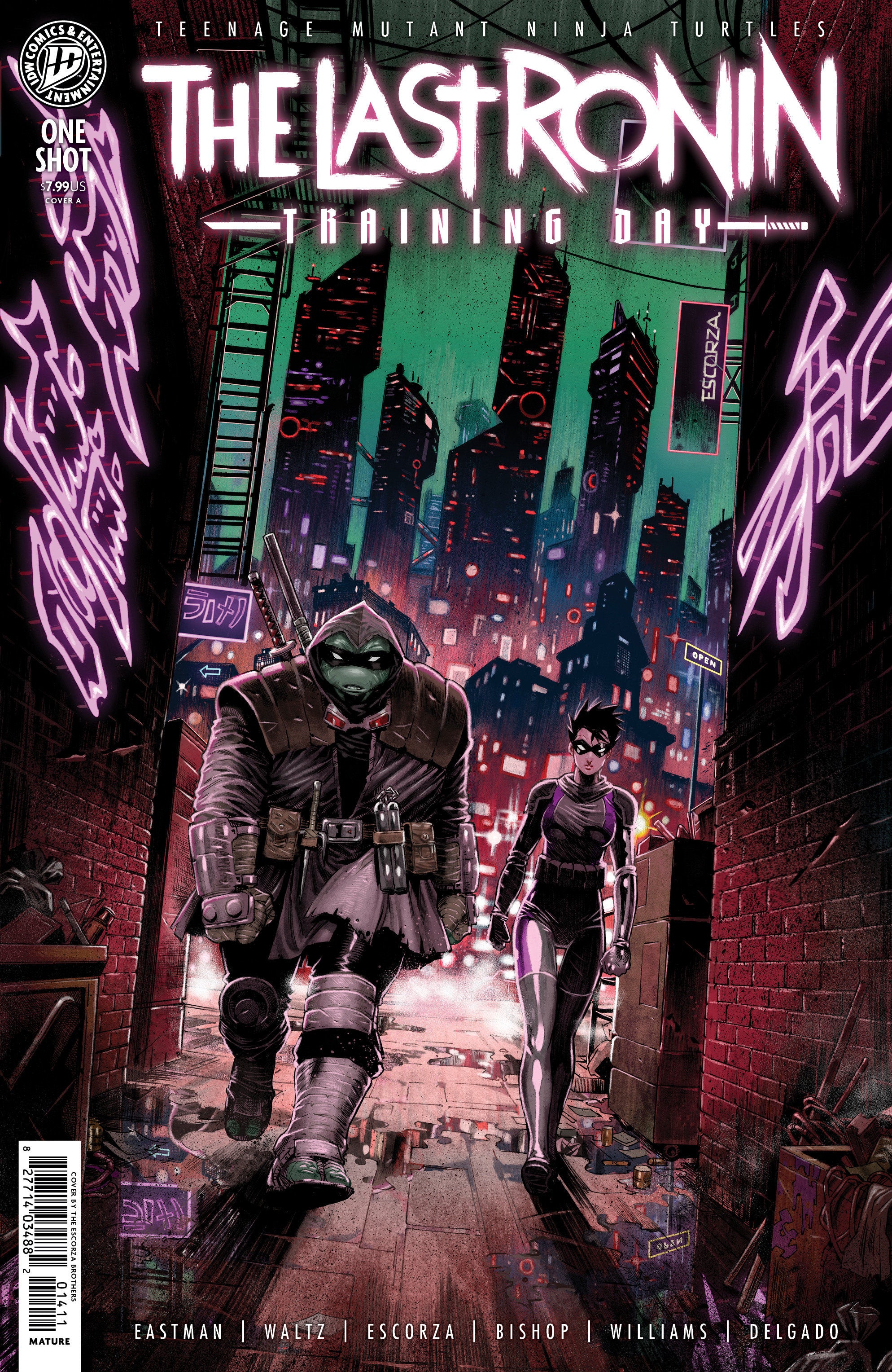 Teenage Mutant Ninja Turtles: The Last Ronin--Training Day Cover A (Escorza¬†Brothers) 07/15/2026