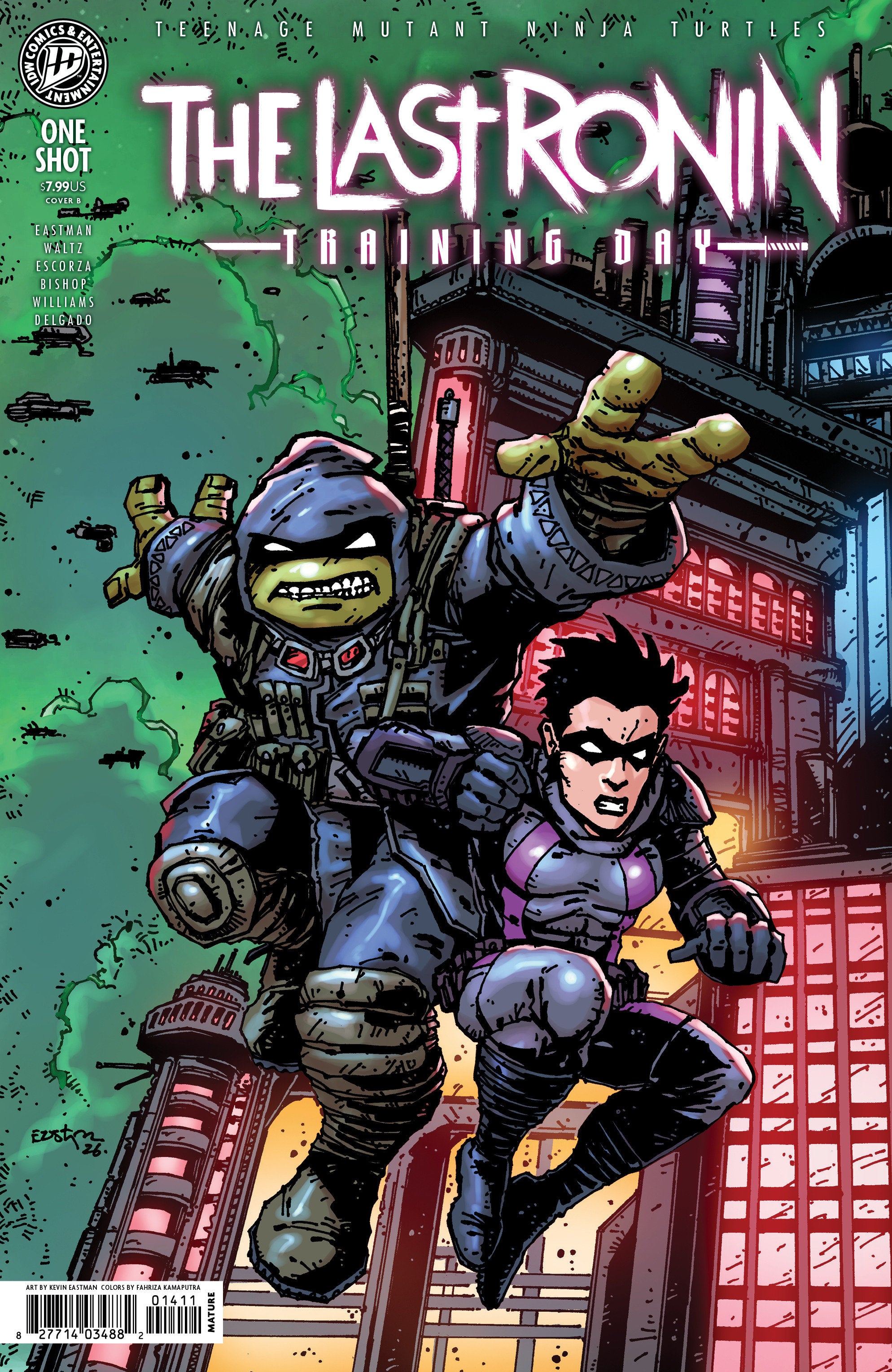 Teenage Mutant Ninja Turtles: The Last Ronin--Training Day Variant B (Eastman) 07/15/2026