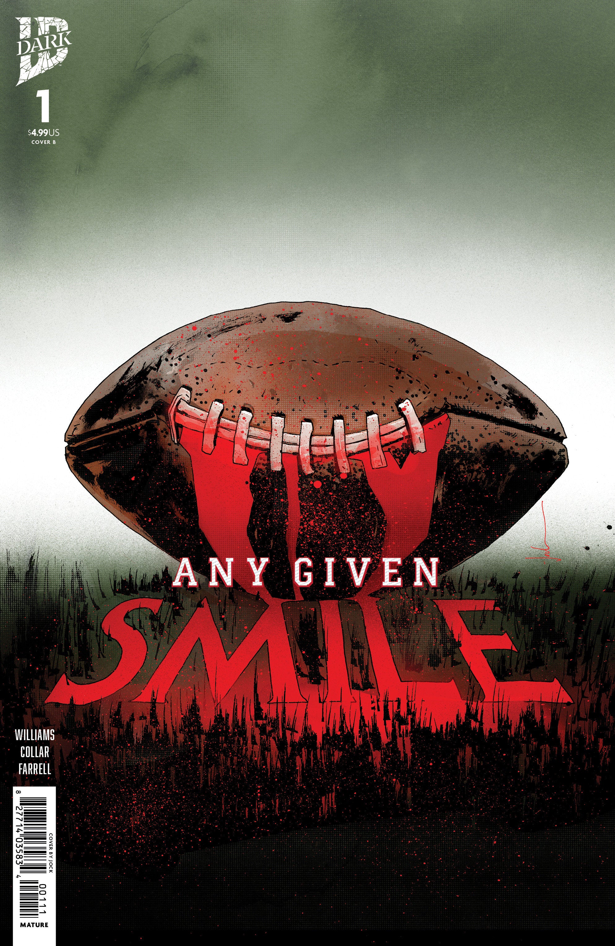 Smile: Any Given Smile #1 Variant B (Jock) 09/23/2026