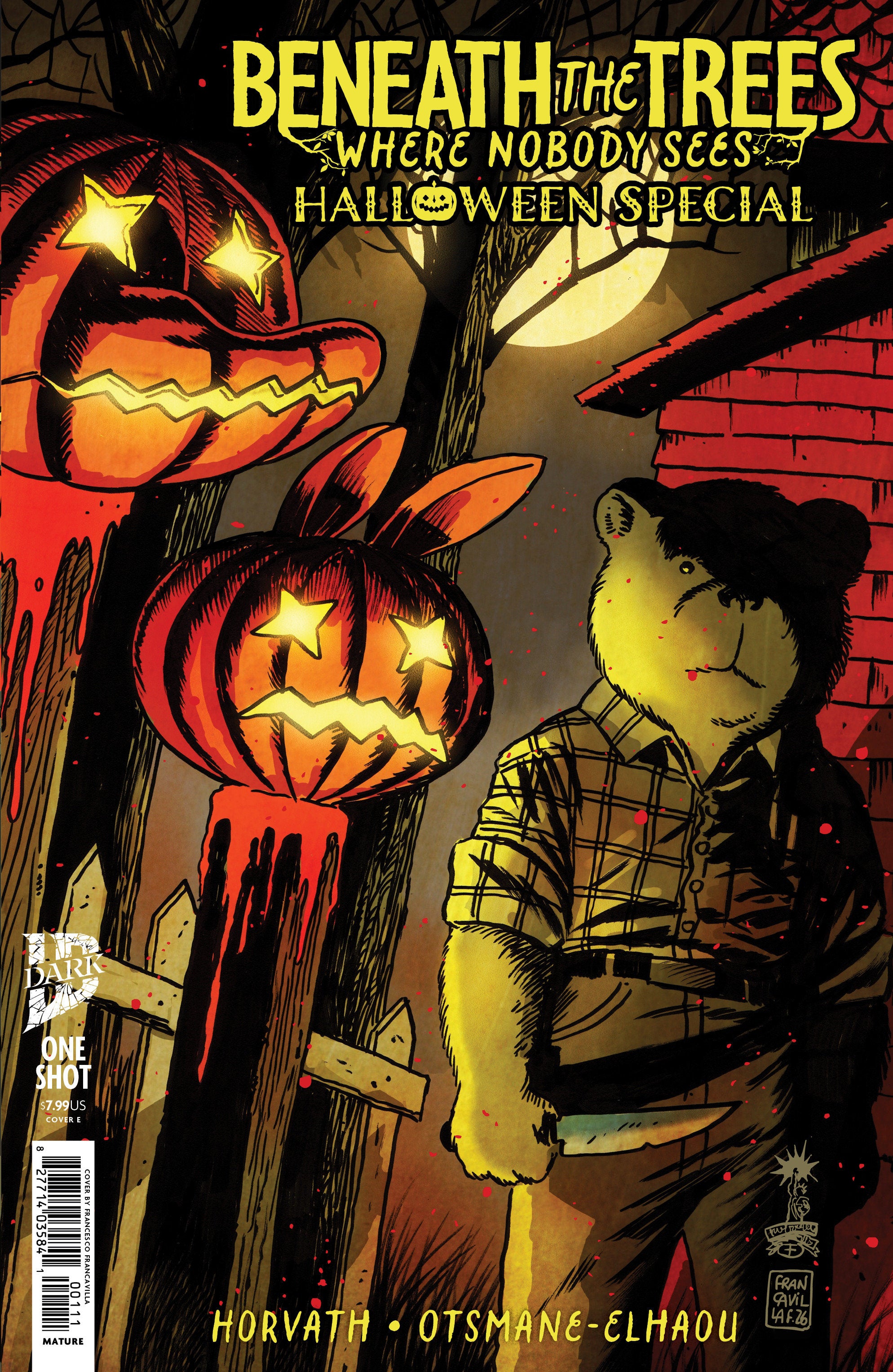 Beneath the Trees Where Nobody Sees Halloween Special Variant E (Francavilla IDW Goes Dark Variant) 10/07/2026