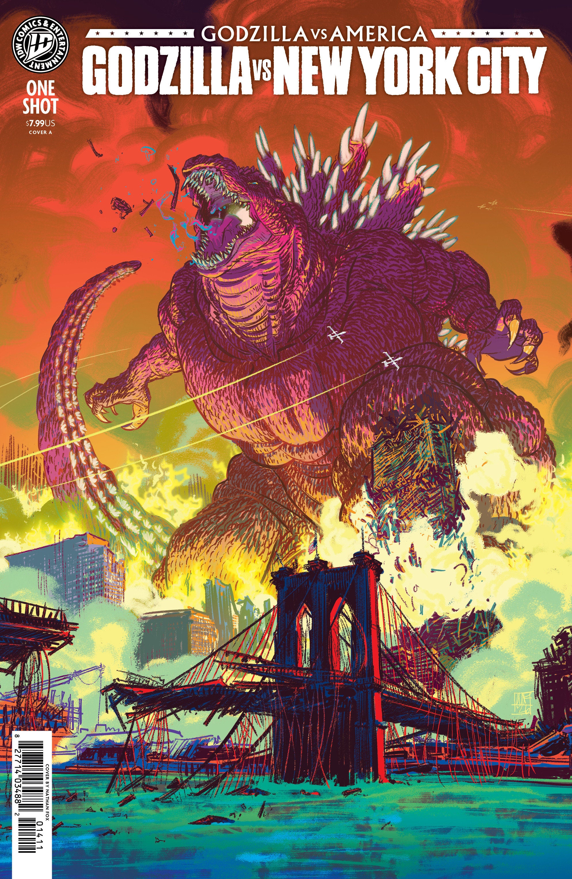 Godzilla Vs. America: New York City Cover A (Fox) 09/23/2026
