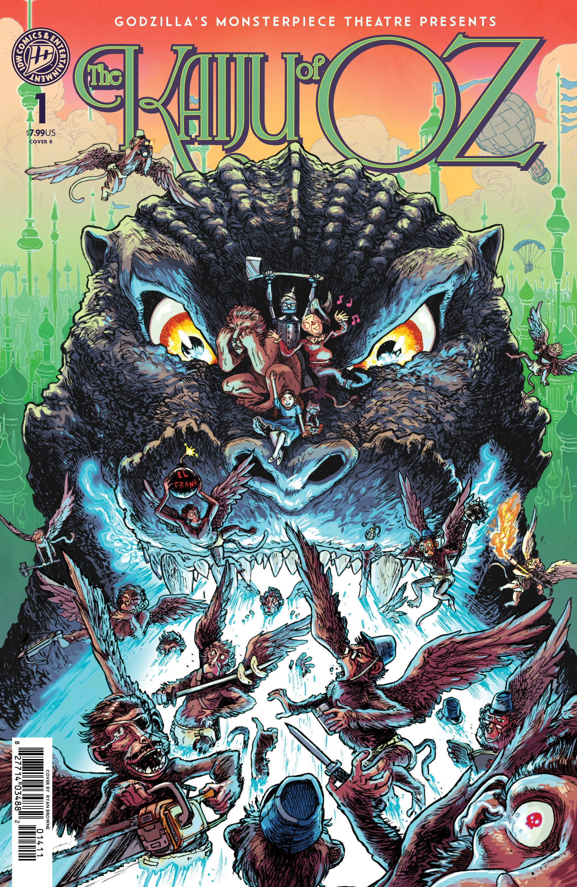 Godzilla‚Äôs Monsterpiece Theatre Presents: The Kaiju of Oz Variant B (Browne) 10/07/2026
