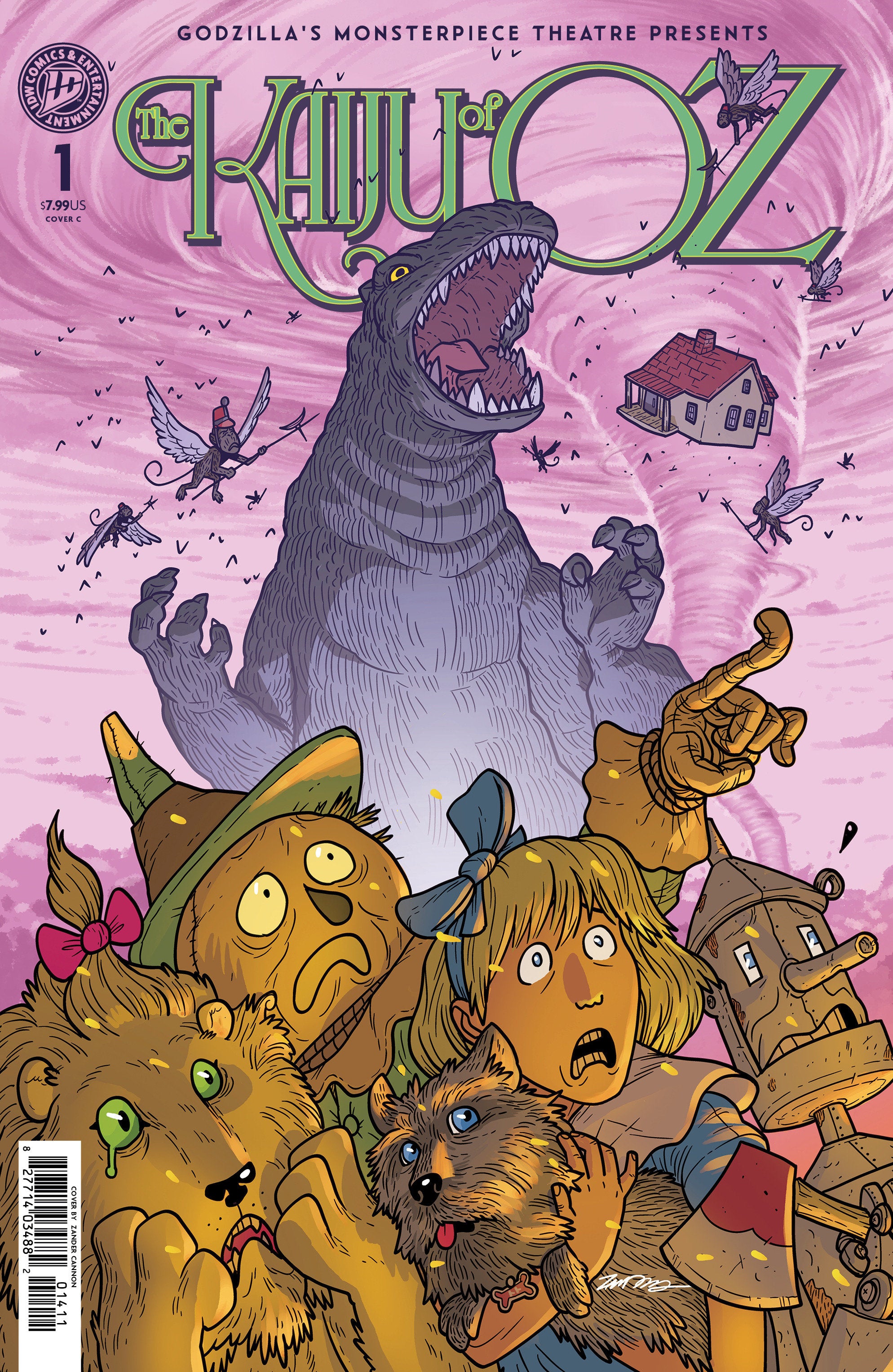 Godzilla‚Äôs Monsterpiece Theatre Presents: The Kaiju of Oz Variant C (Cannon) 10/07/2026