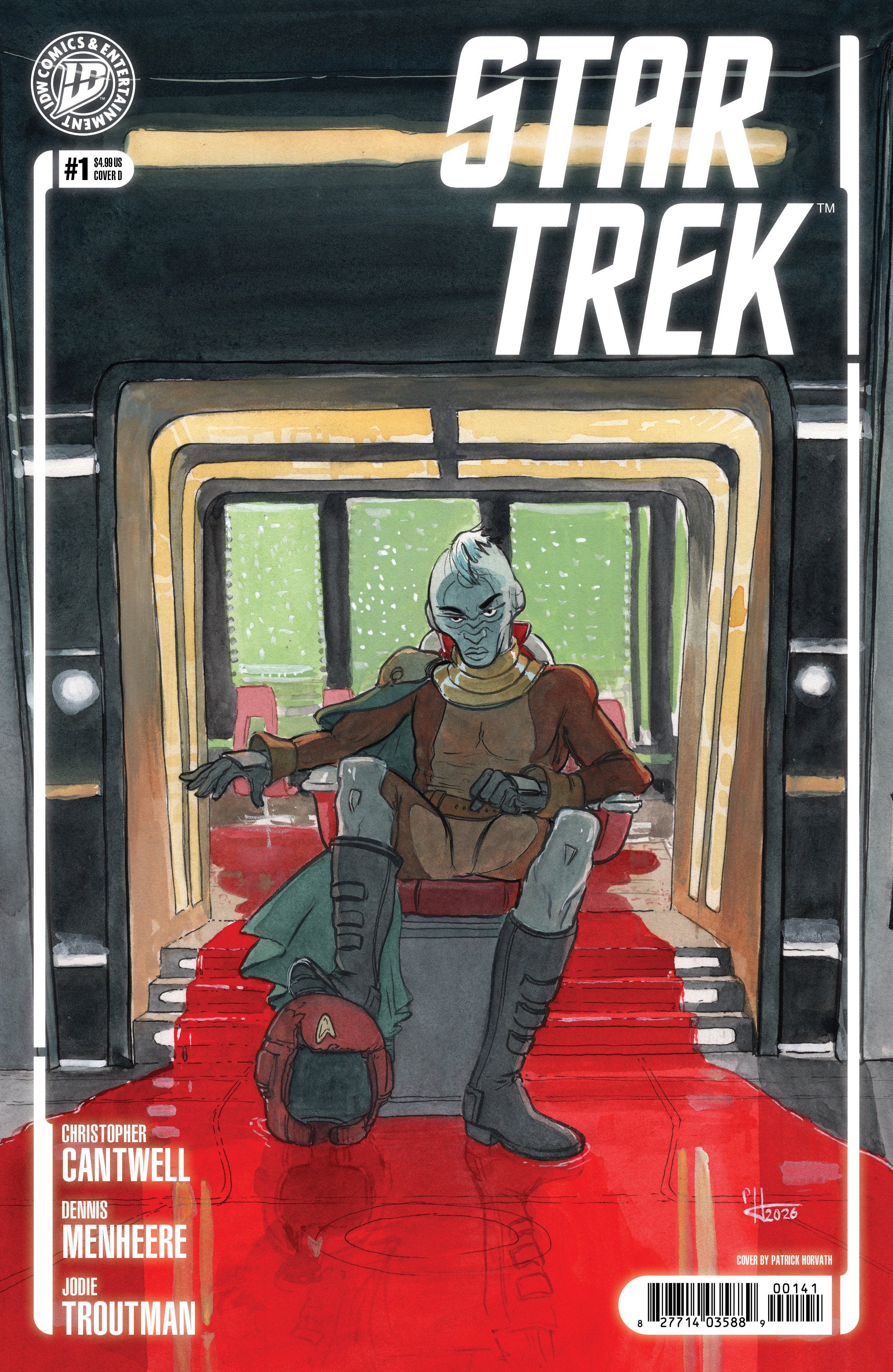 Star Trek (2026) #1 Variant D (Horvath) 09/23/2026