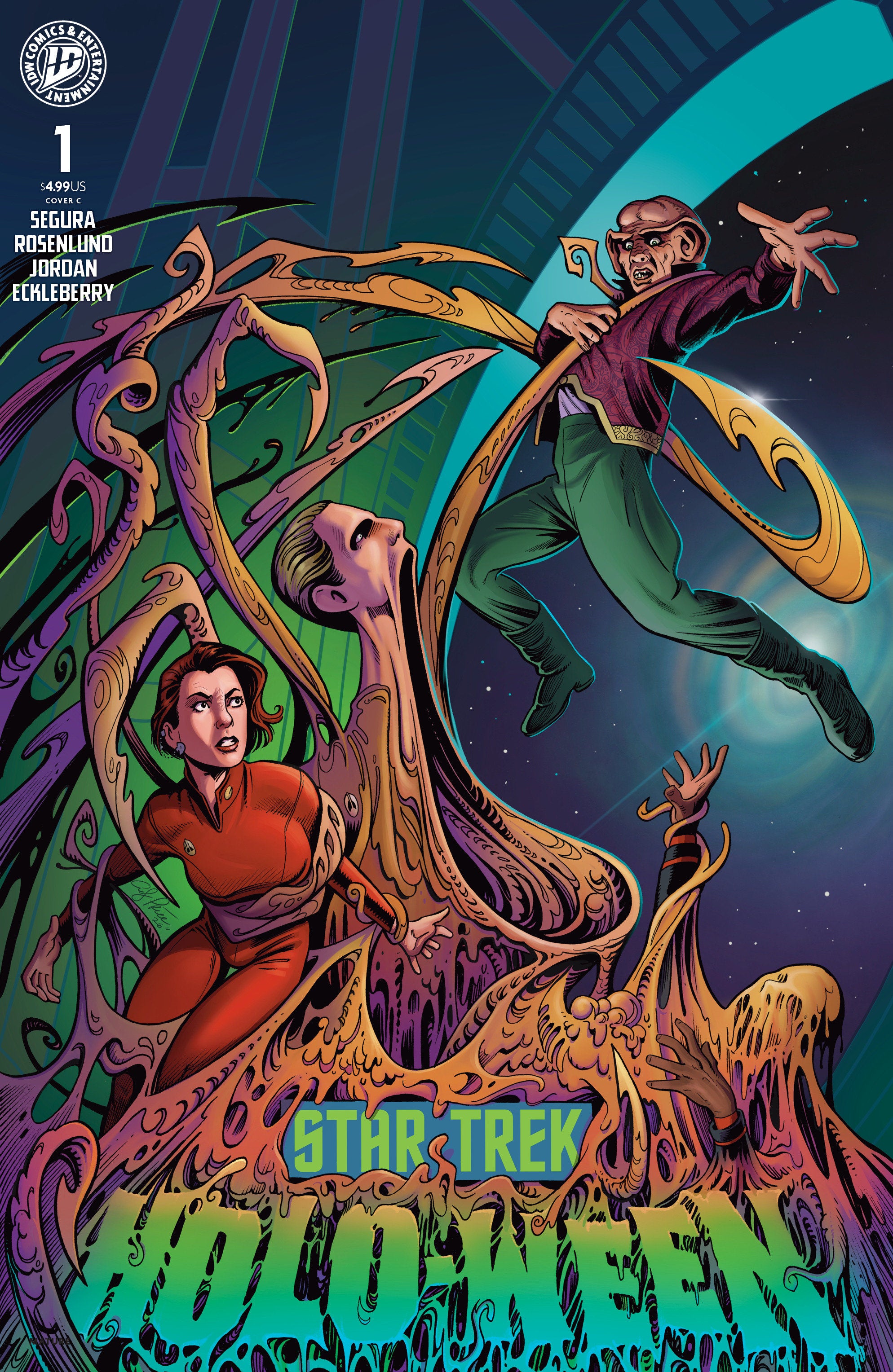 Star Trek: Holo-ween II #1 Variant C (Price IDW Goes Dark Variant) 10/07/2026
