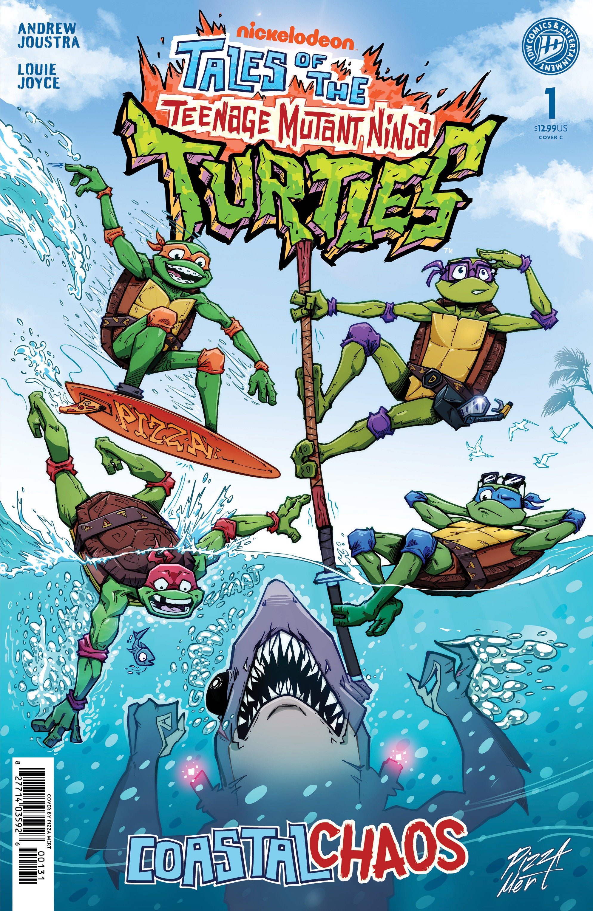 Tales of the Teenage Mutant Ninja Turtles: Coastal Chaos #1 Variant C Foil (Pizza Mert) 09/09/2026