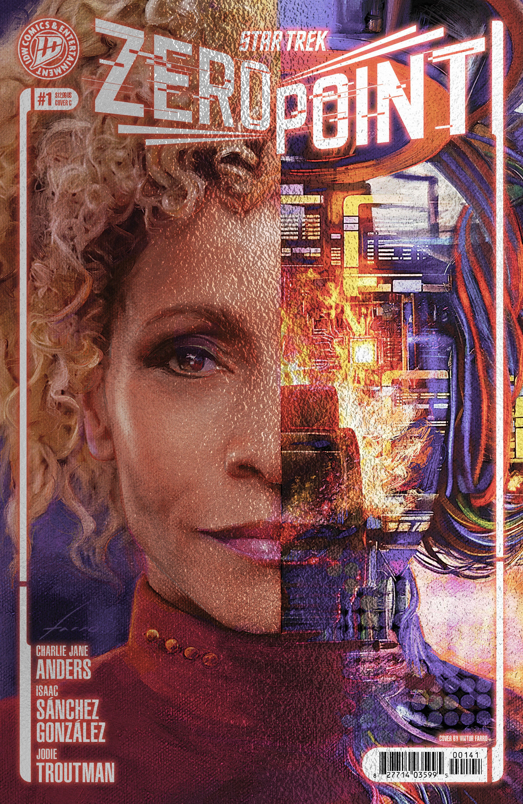 Star Trek: Zero Point #1 Variant C Foil (Farro) 10/14/2026