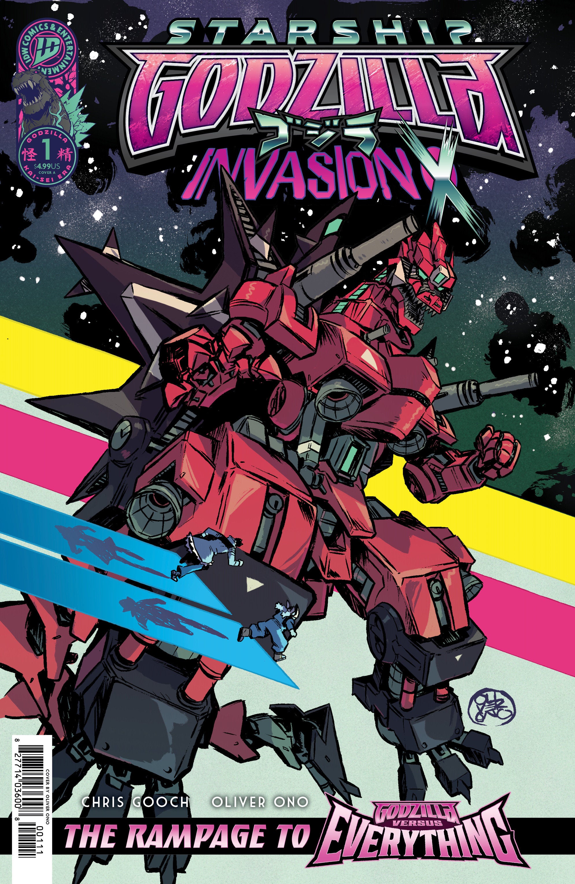Starship Godzilla: Invasion X [Kai-Sei Era] #1 Cover A (Ono) 10/14/2026