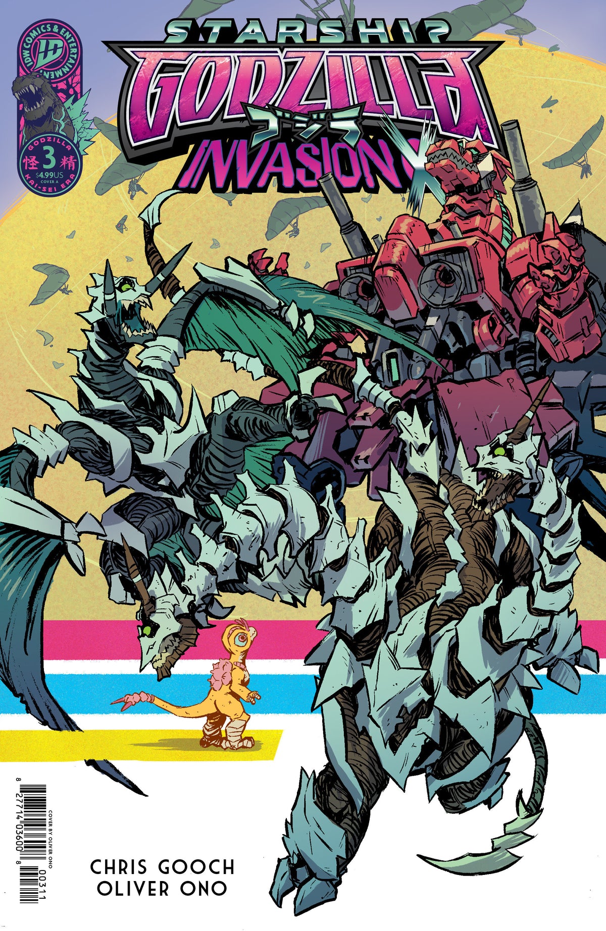 Starship Godzilla: Invasion X [Kai-Sei Era] #3 Cover A (Ono) 12/09/2026