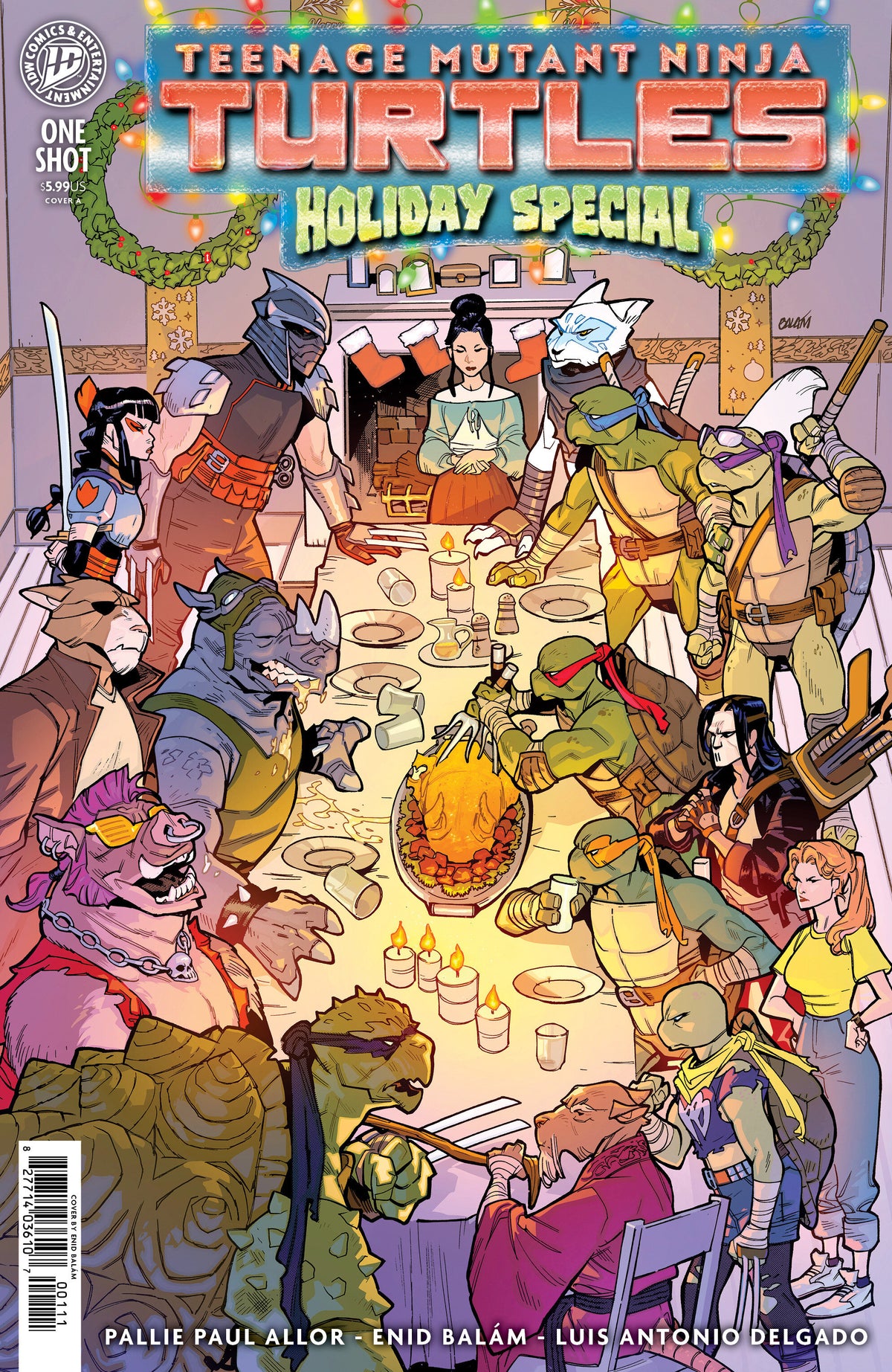 Teenage Mutant Ninja Turtles: Holiday Special Cover A (Bal√°m) 12/09/2026